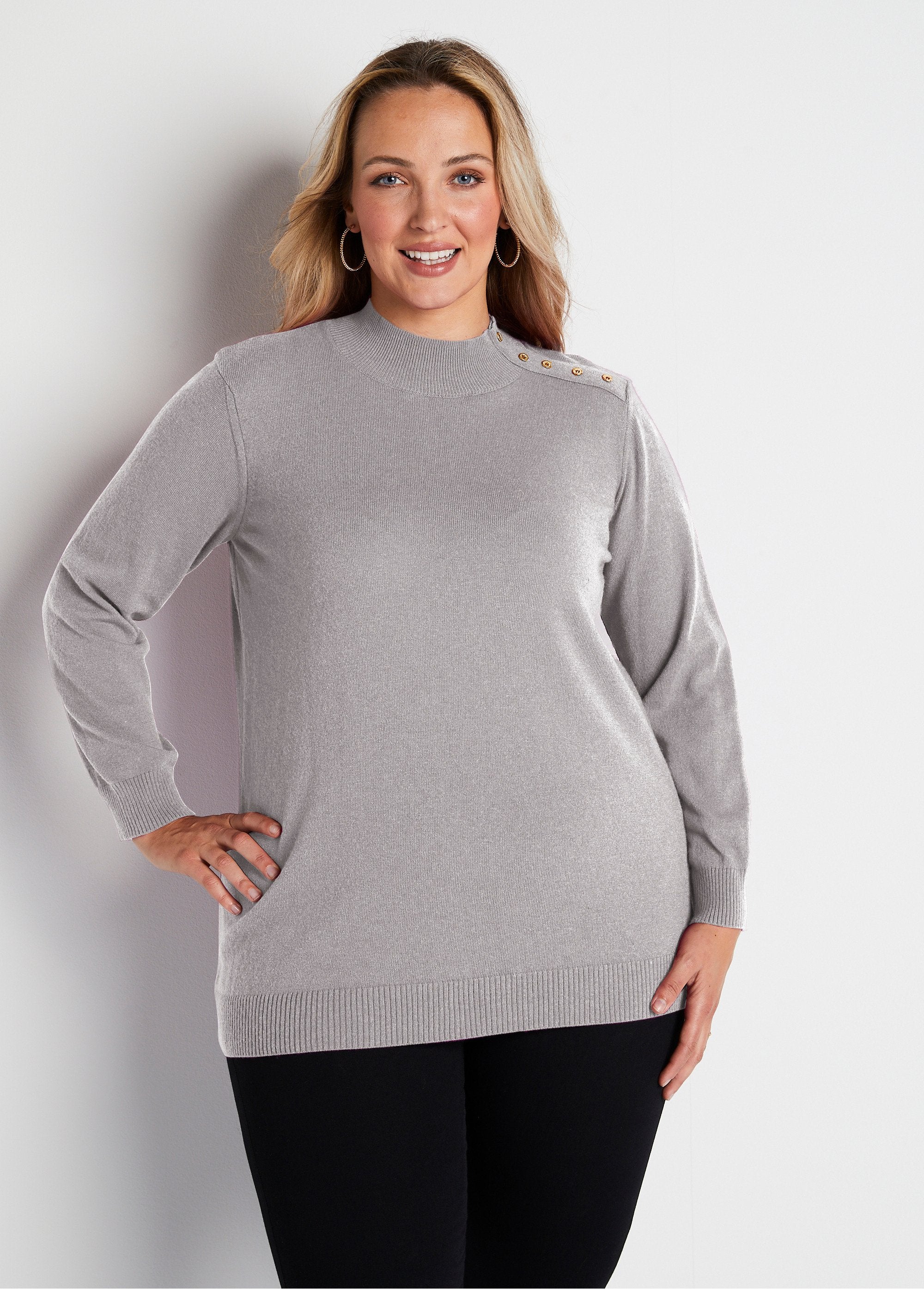 Pull_avec_fibres_recyclées,_laine_et_cachemire_Gris_FA1_curvy