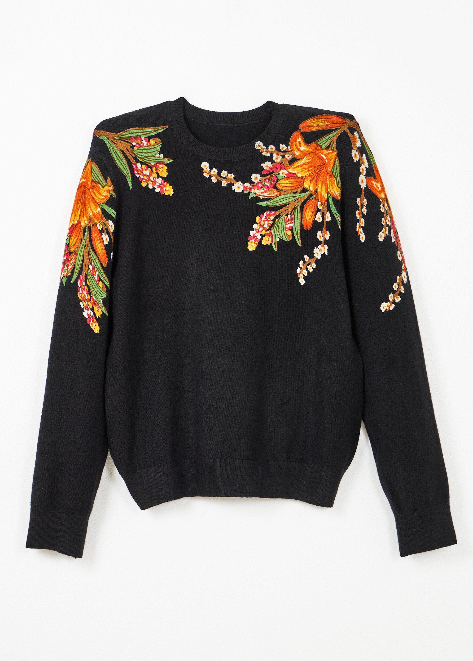 Pull_chaud_col_rond_imprimé_floral_manches_longues_Noir_AP1_slim