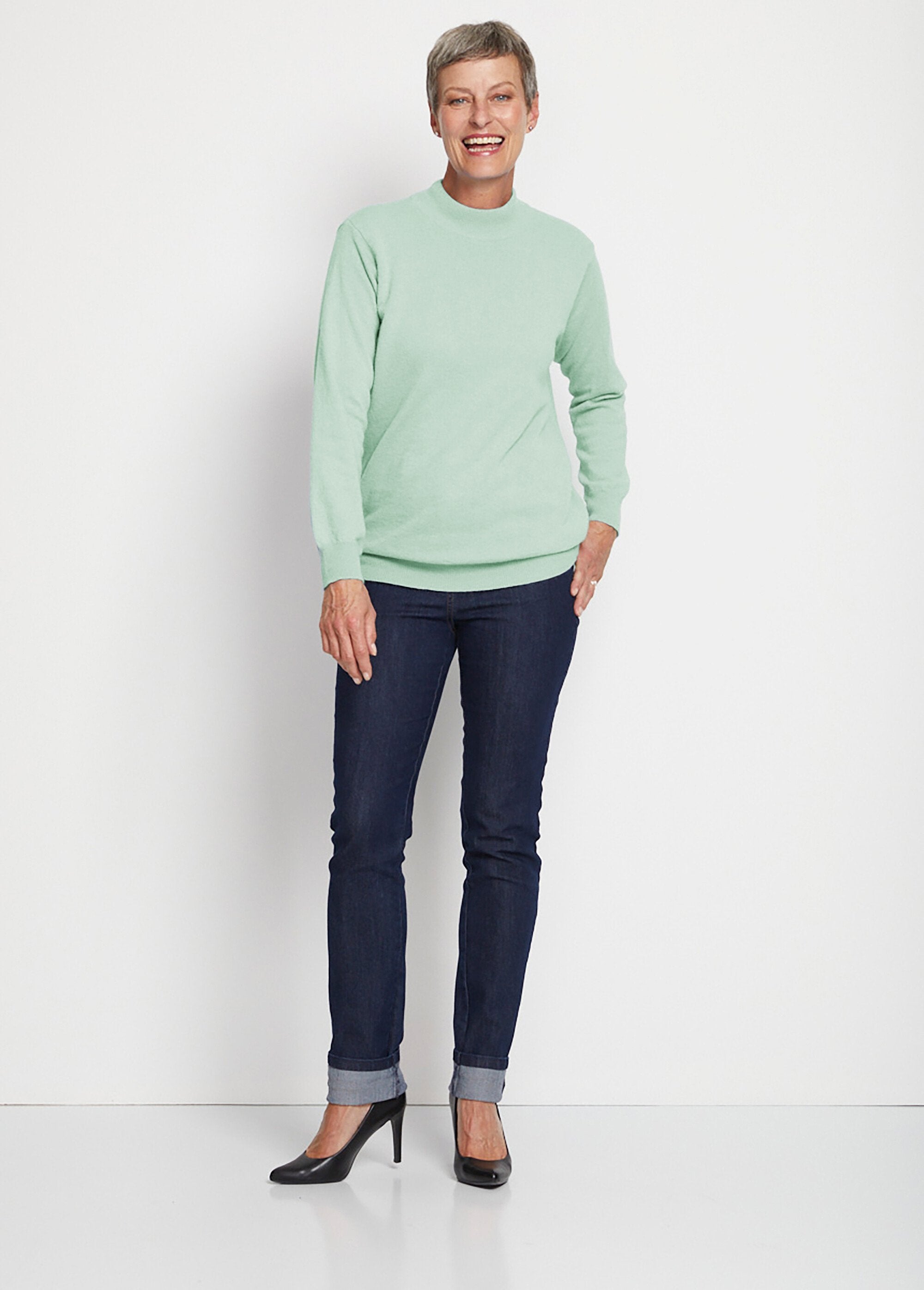 Pull_chaud_col_montant_avec_laine_et_angora_Menthe_SF1_slim