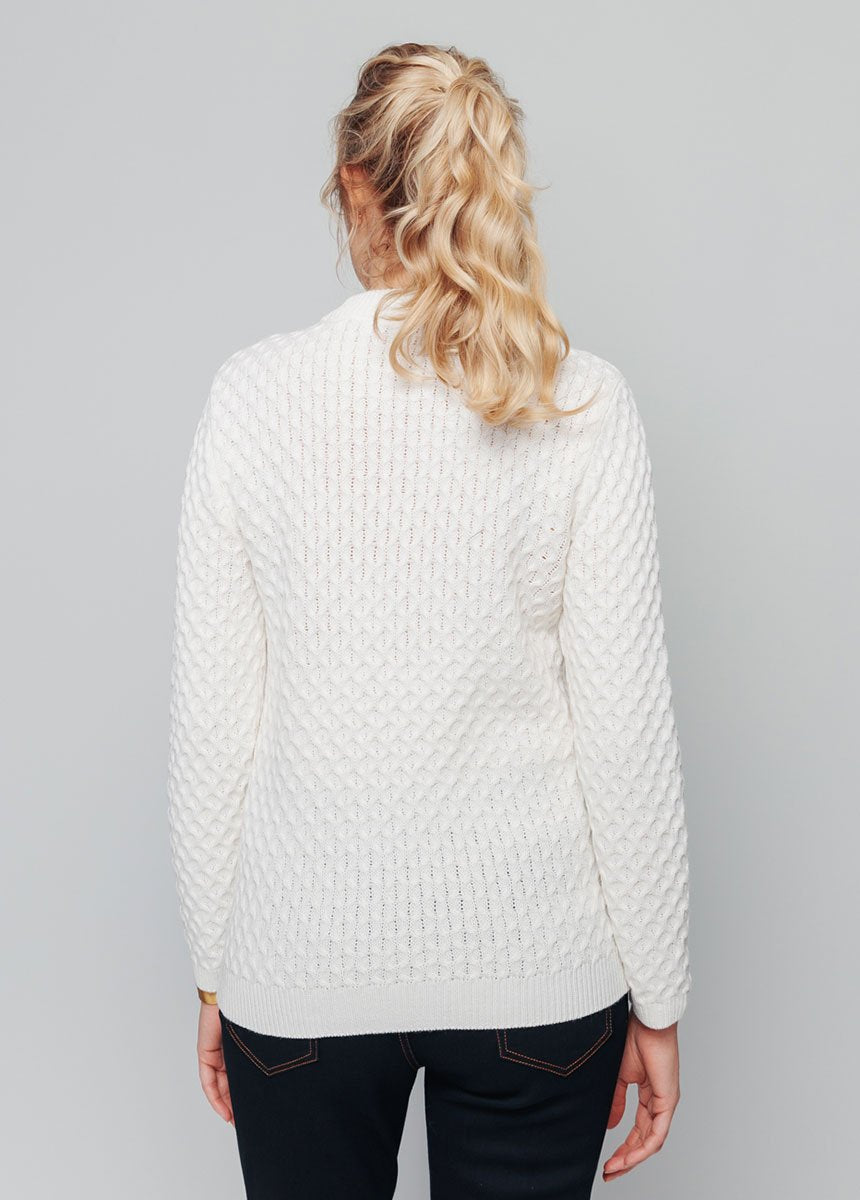 Pull_chaud_court_col_montant_maille_épaisse_Ecru_DO1_slim