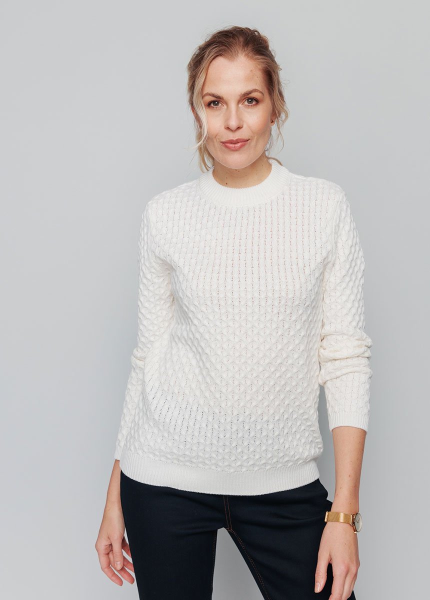 Pull_chaud_court_col_montant_maille_épaisse_Ecru_FA1_slim