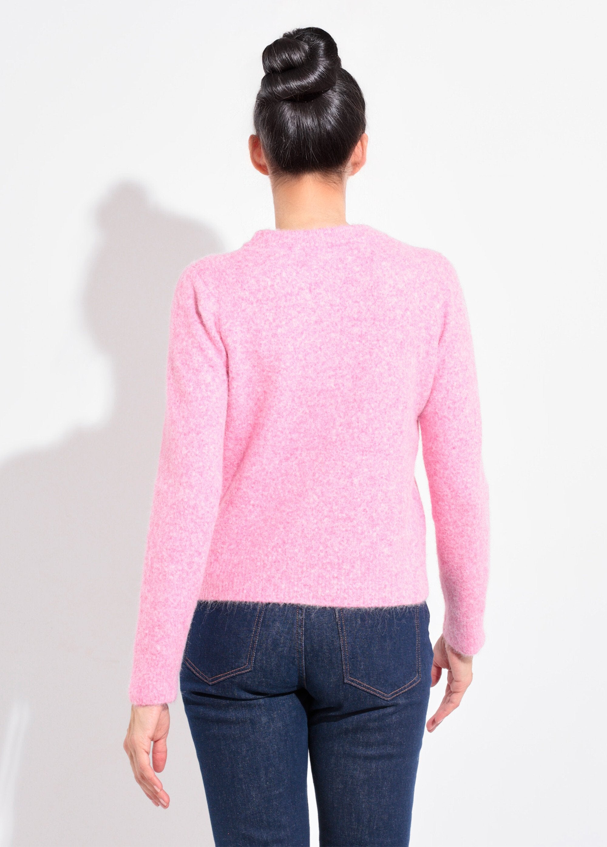 Pull_col_rond_chaud_laine_duveteux_Rose_DO1_slim