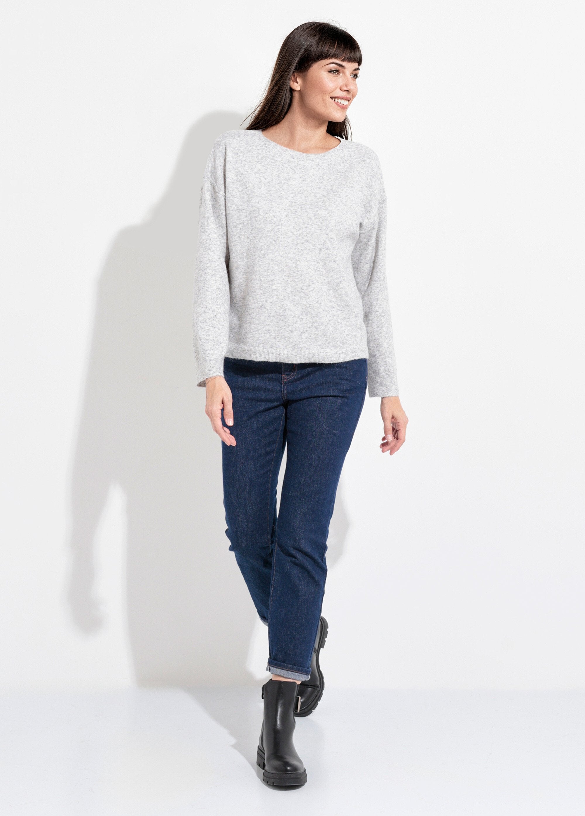 Pull_col_rond_dégagé_chaud_avec_laine_Gris_clair_SF1_slim