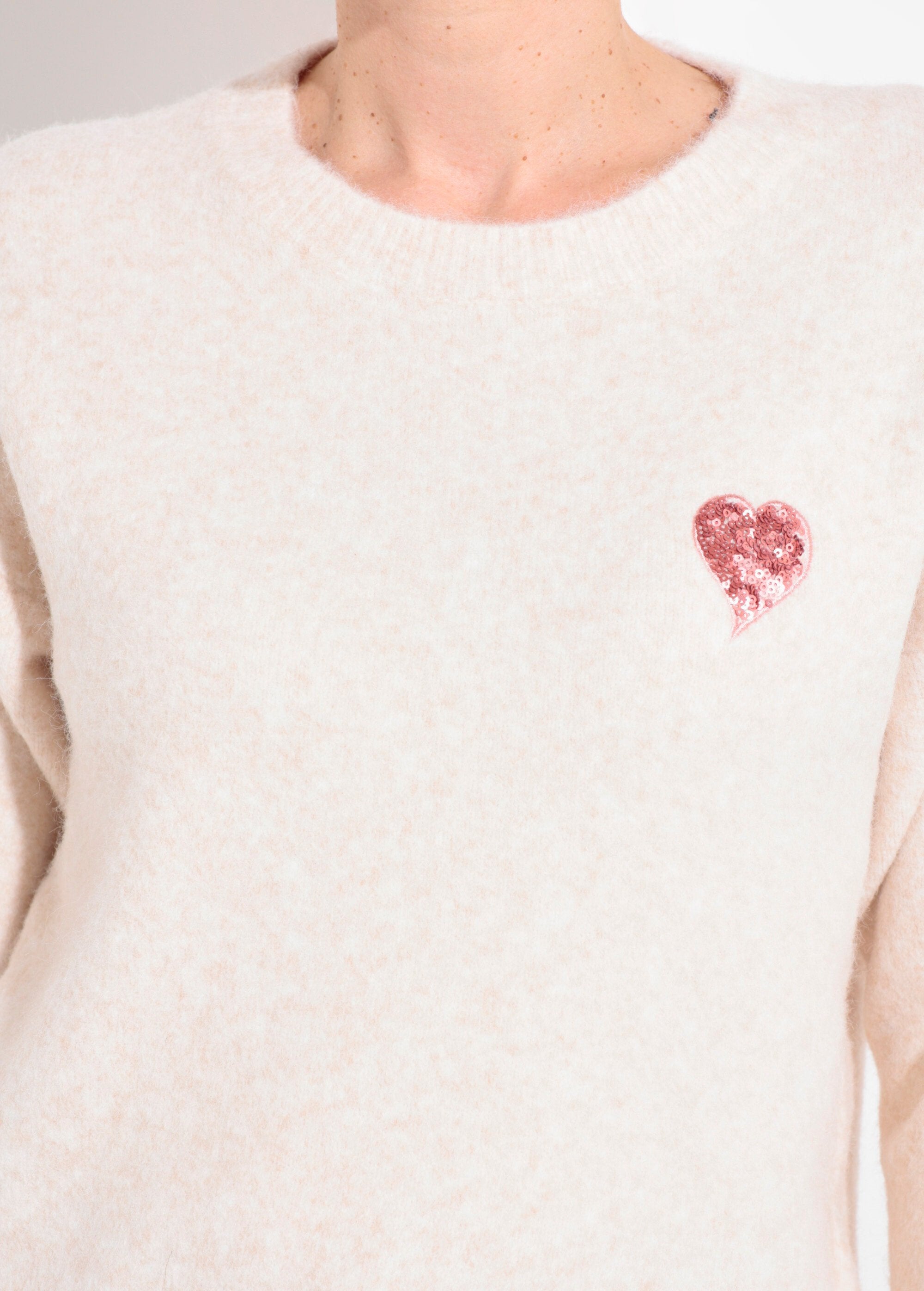 Pull_col_rond_détail_motif_sequins_Beige_clair_DE1_slim
