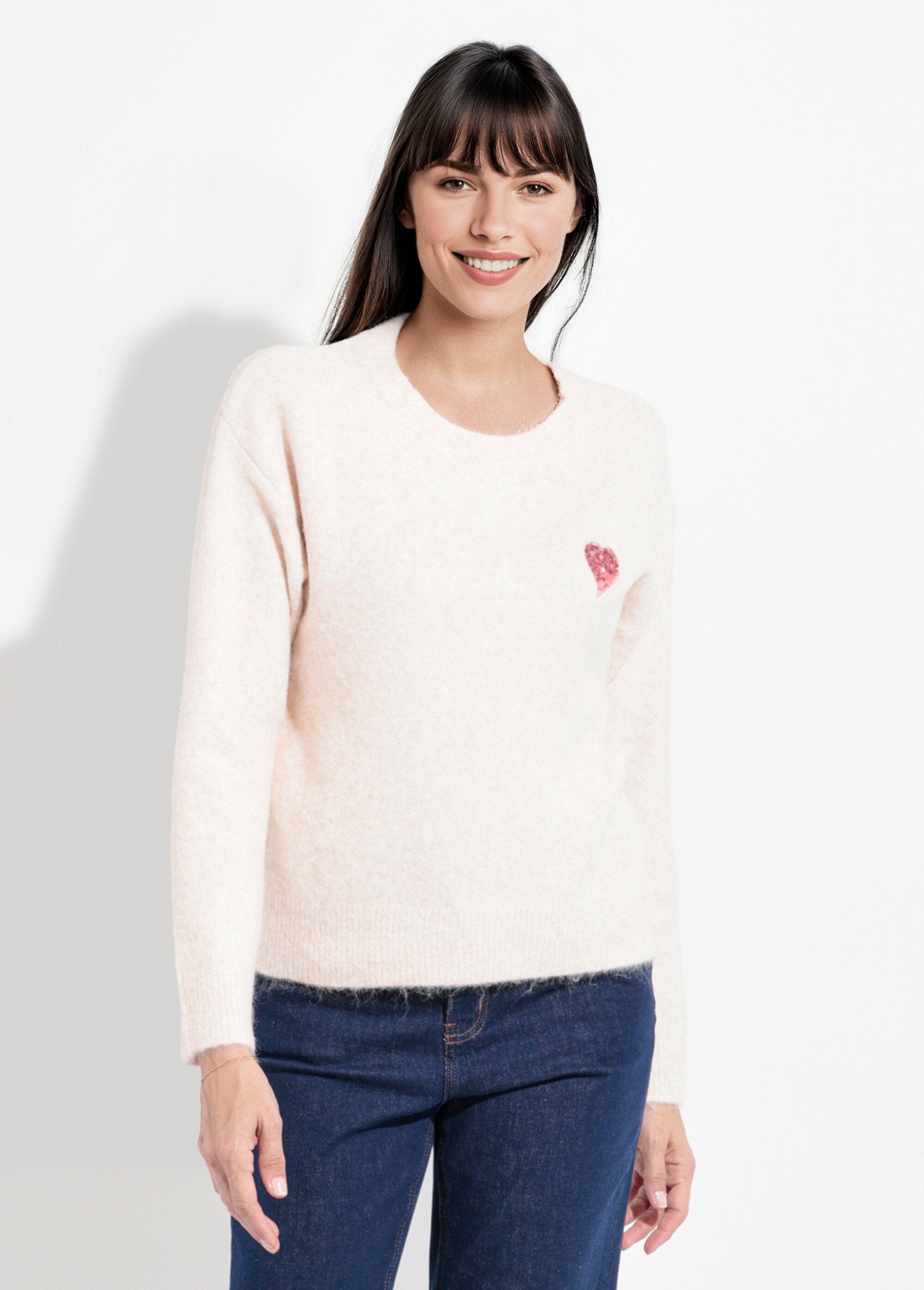 Round_neck_sweater_with_sequin_pattern_detail_Light_beige_FA1_slim
