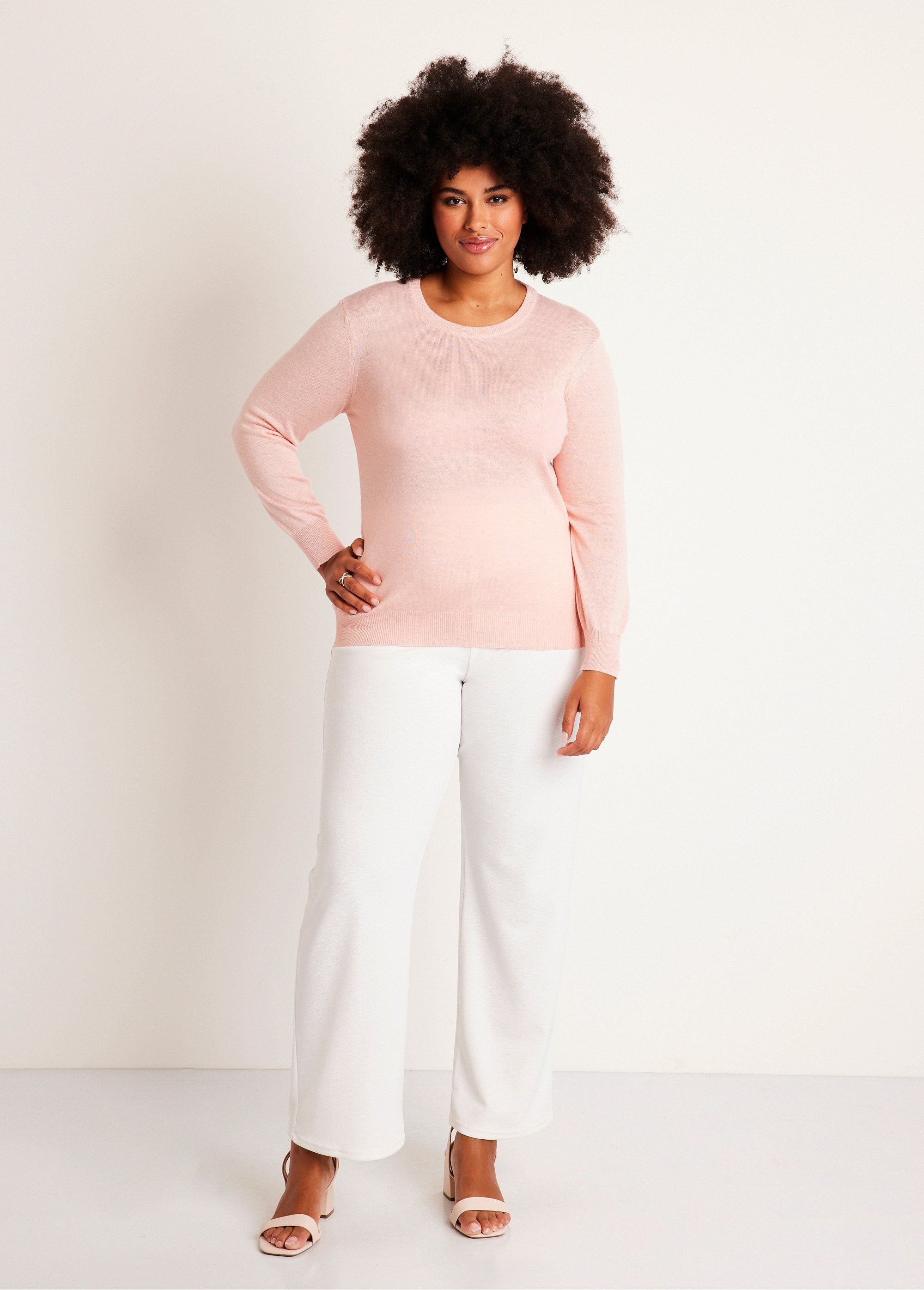 Pull_col_rond_manches_longues_laine_mérinos_Rose_the_SF1_curvy