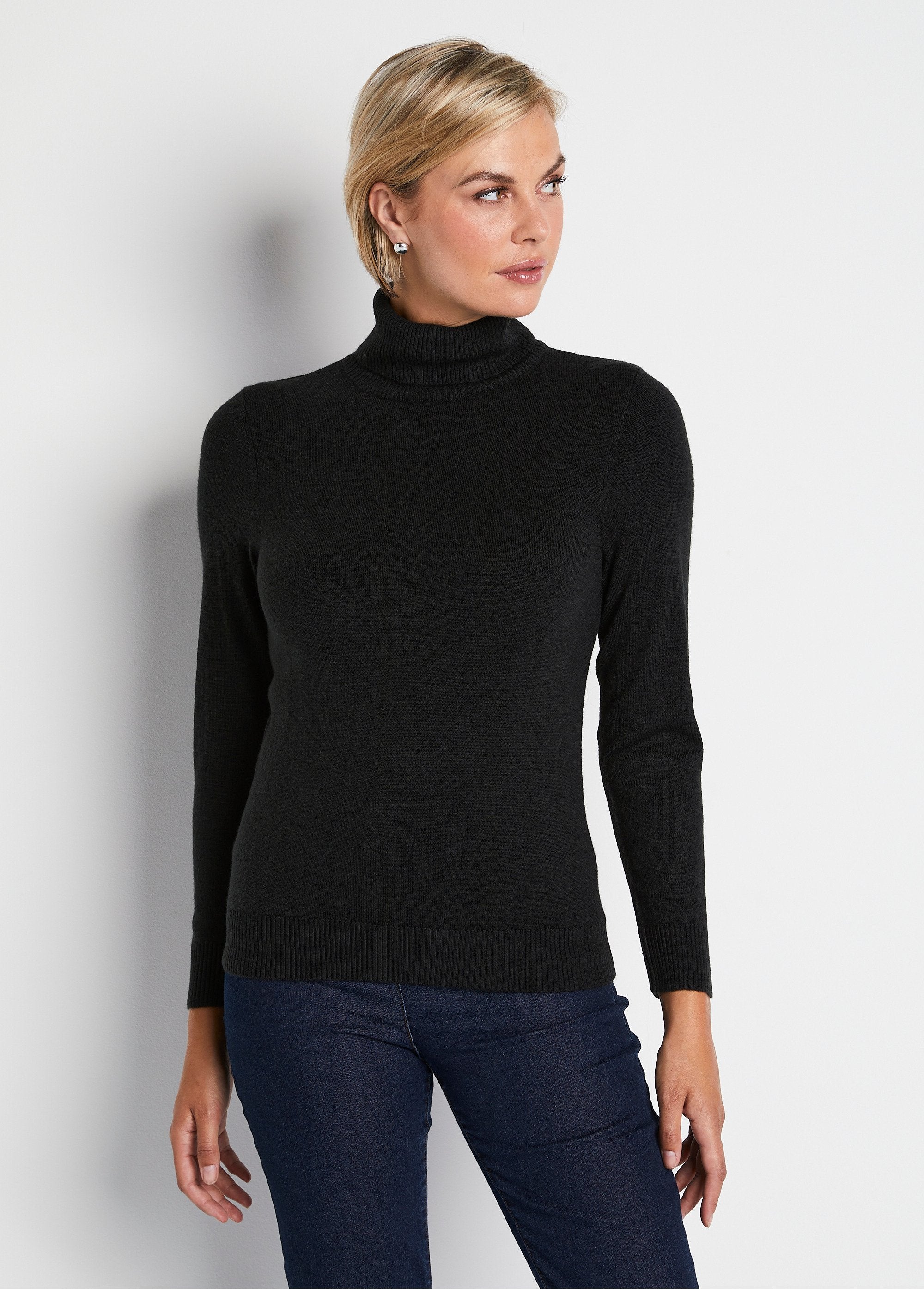 Pull_doux_col_roulé_manches_longues_Noir_FA1_slim