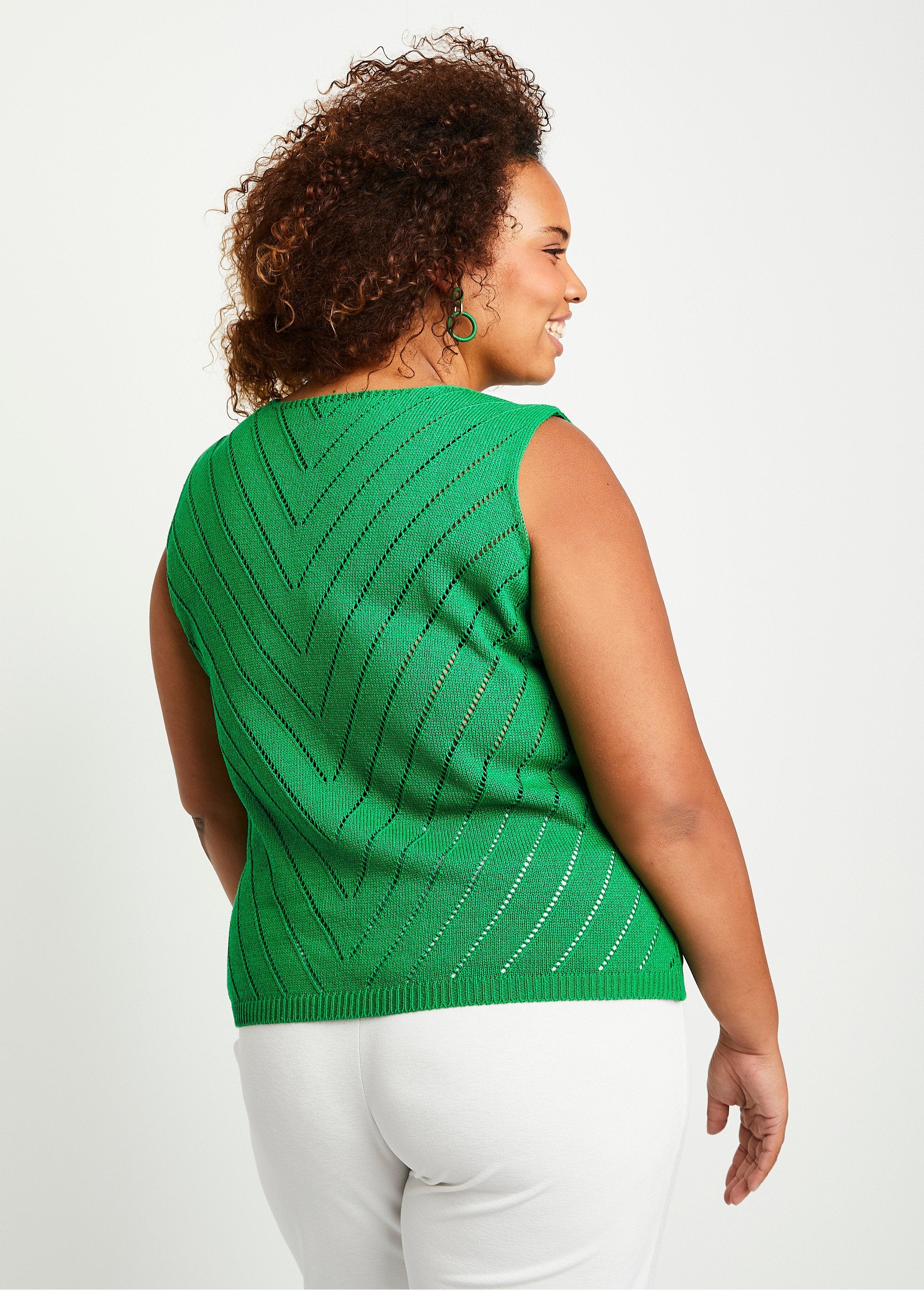 Pull_débardeur_fin_ajouré_coton_Vert_DO1_curvy