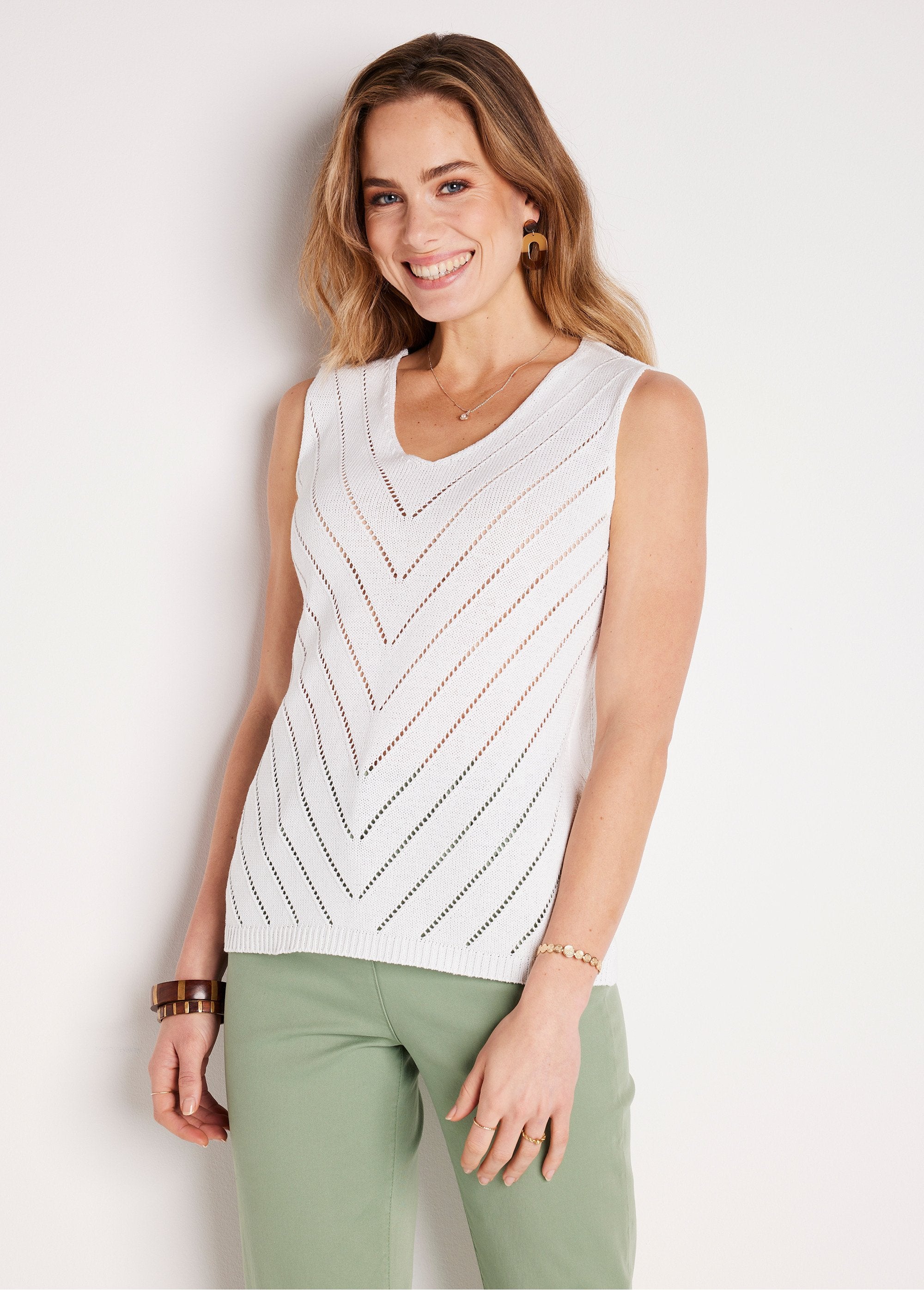 Pull_débardeur_fin_ajouré_coton_Blanc_FA1_slim