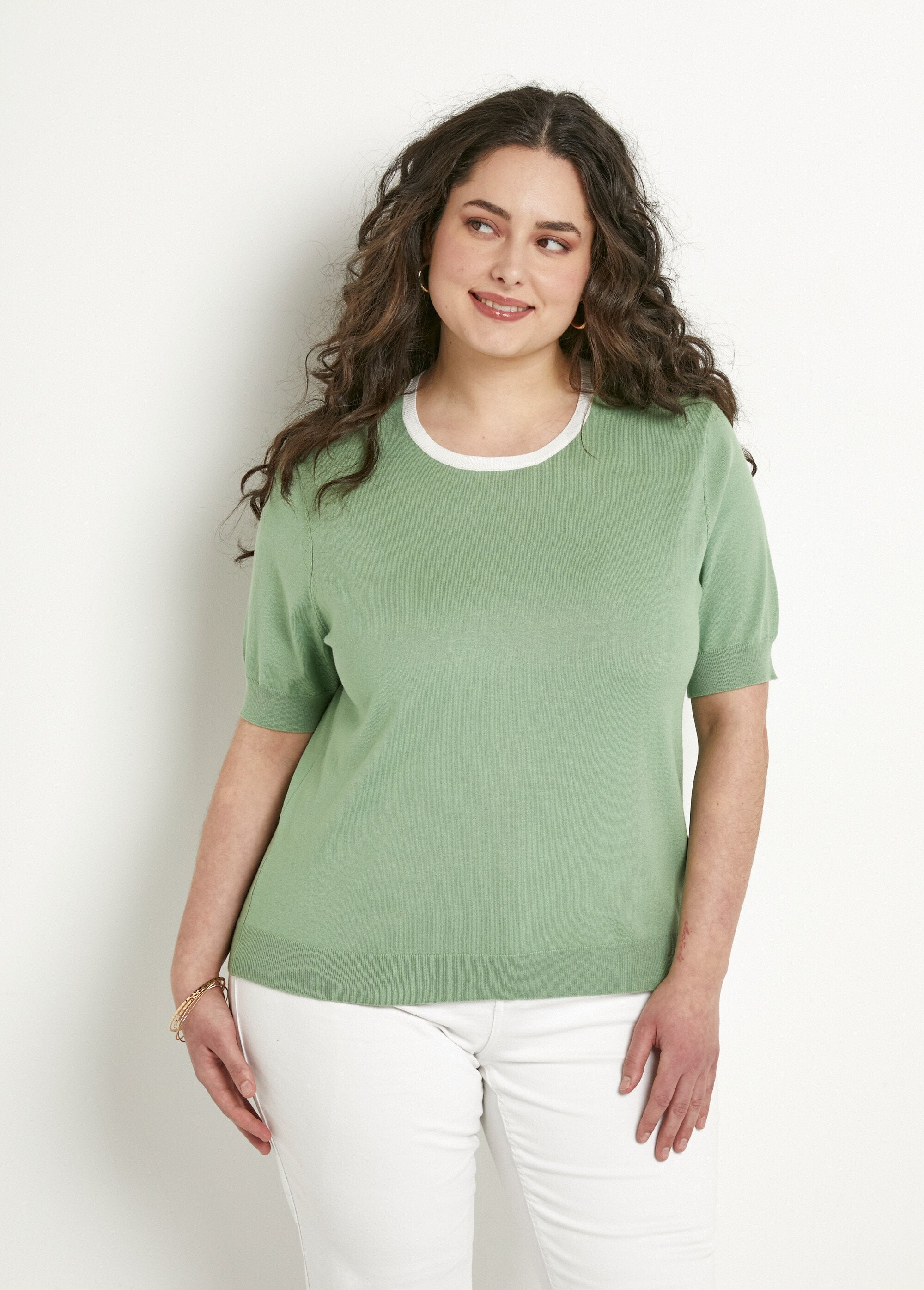 Pull_doux_manches_courtes_col_rond_Vert_d_eau_FA1_curvy