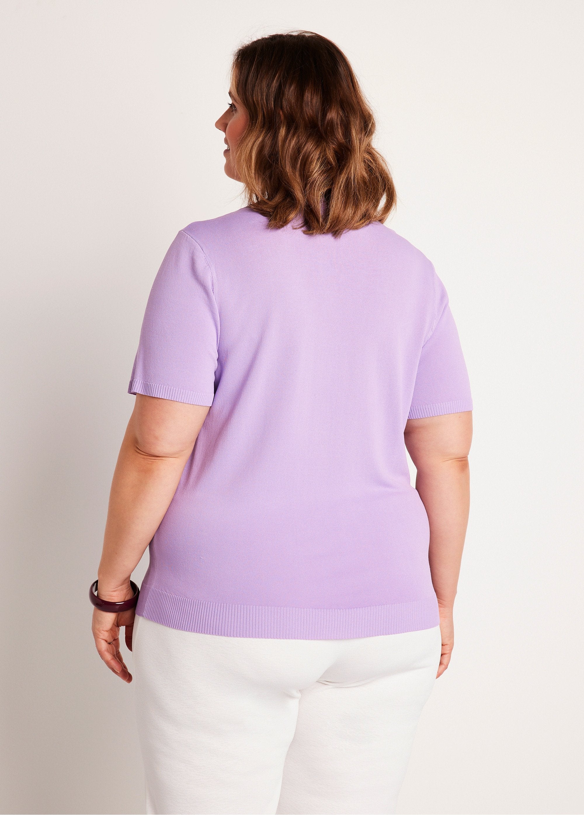 Pull_fin_brodé_manches_courtes_Lilas_DO1_curvy