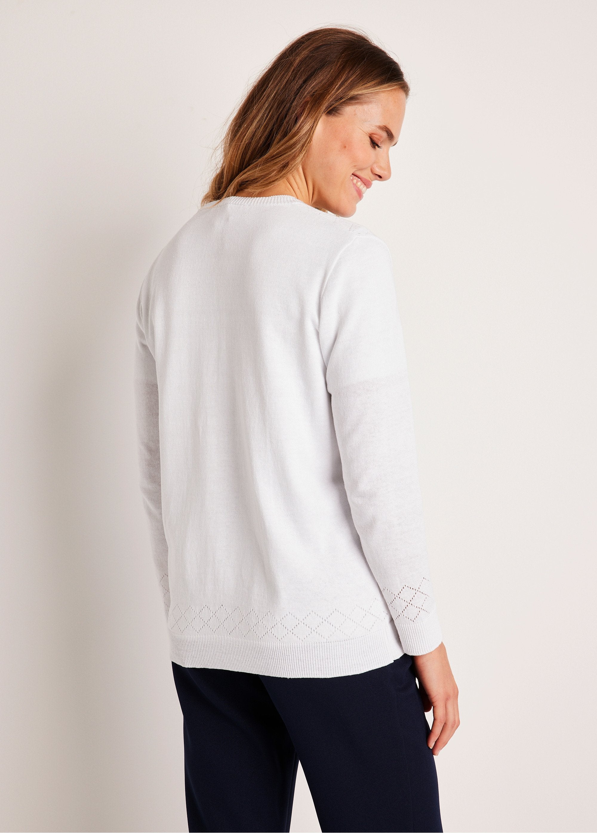 Pull_fin_manches_courtes_ajouré_Ecru_DO1_slim