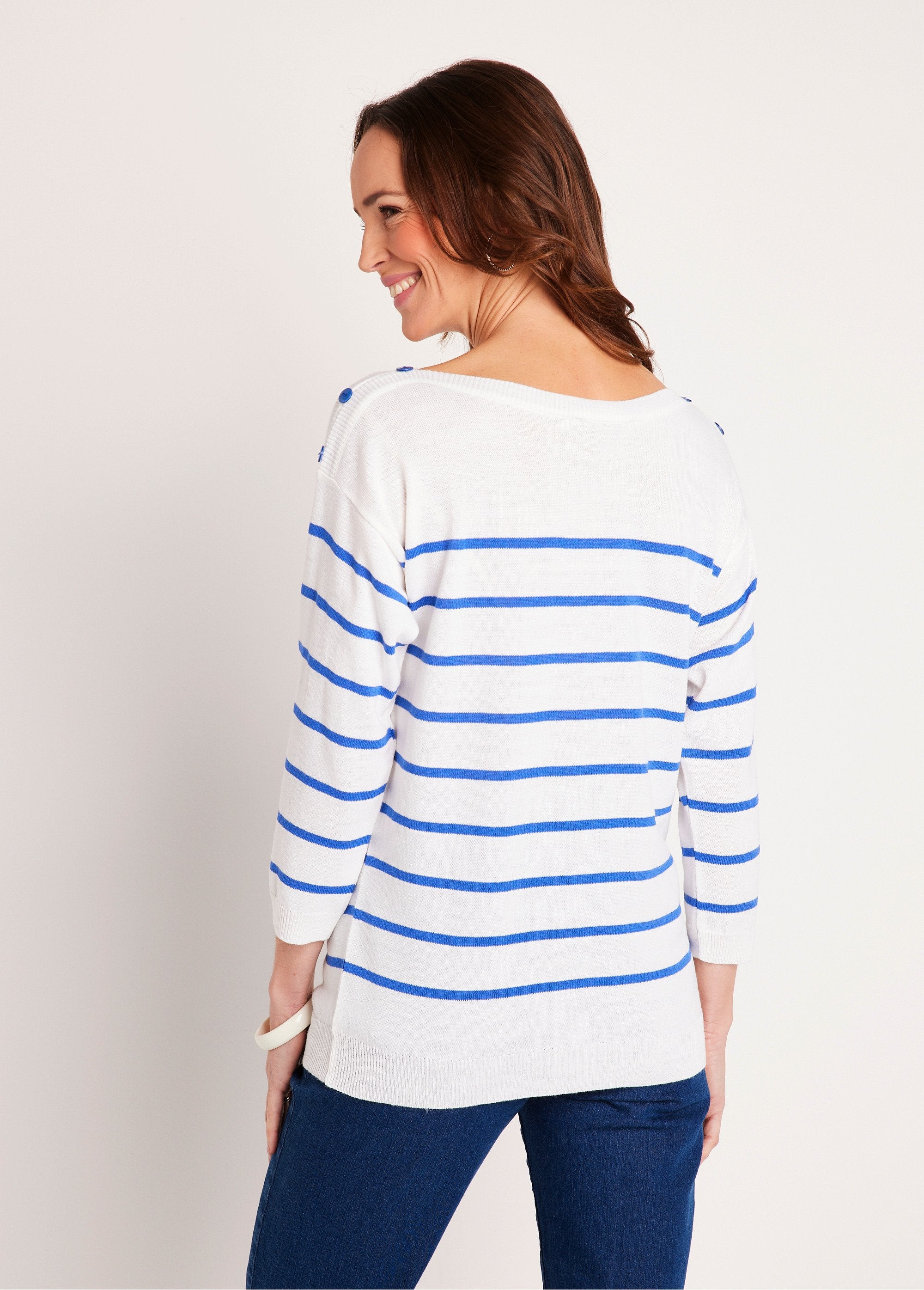 Pull_fin_rayé_Blanc_et_bleu_DO1_slim