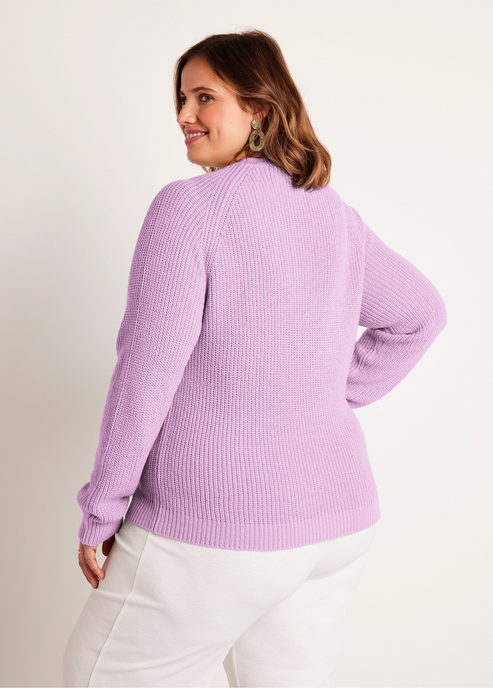 Pull_maille_brillante_col_rond_Lilas_DO1_curvy