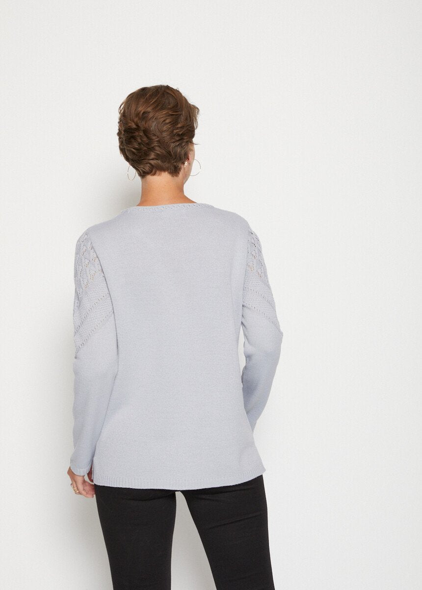 Pull_maille_fantaisie_ajourée_Argent_DO1_slim