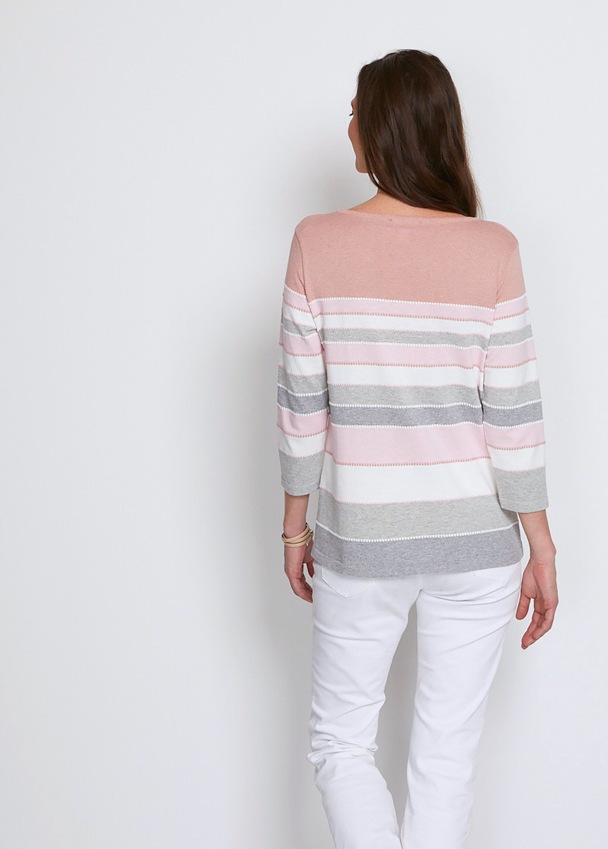 Pull_maille_jacquard_fantaisie_Raye_rose_DO1_slim