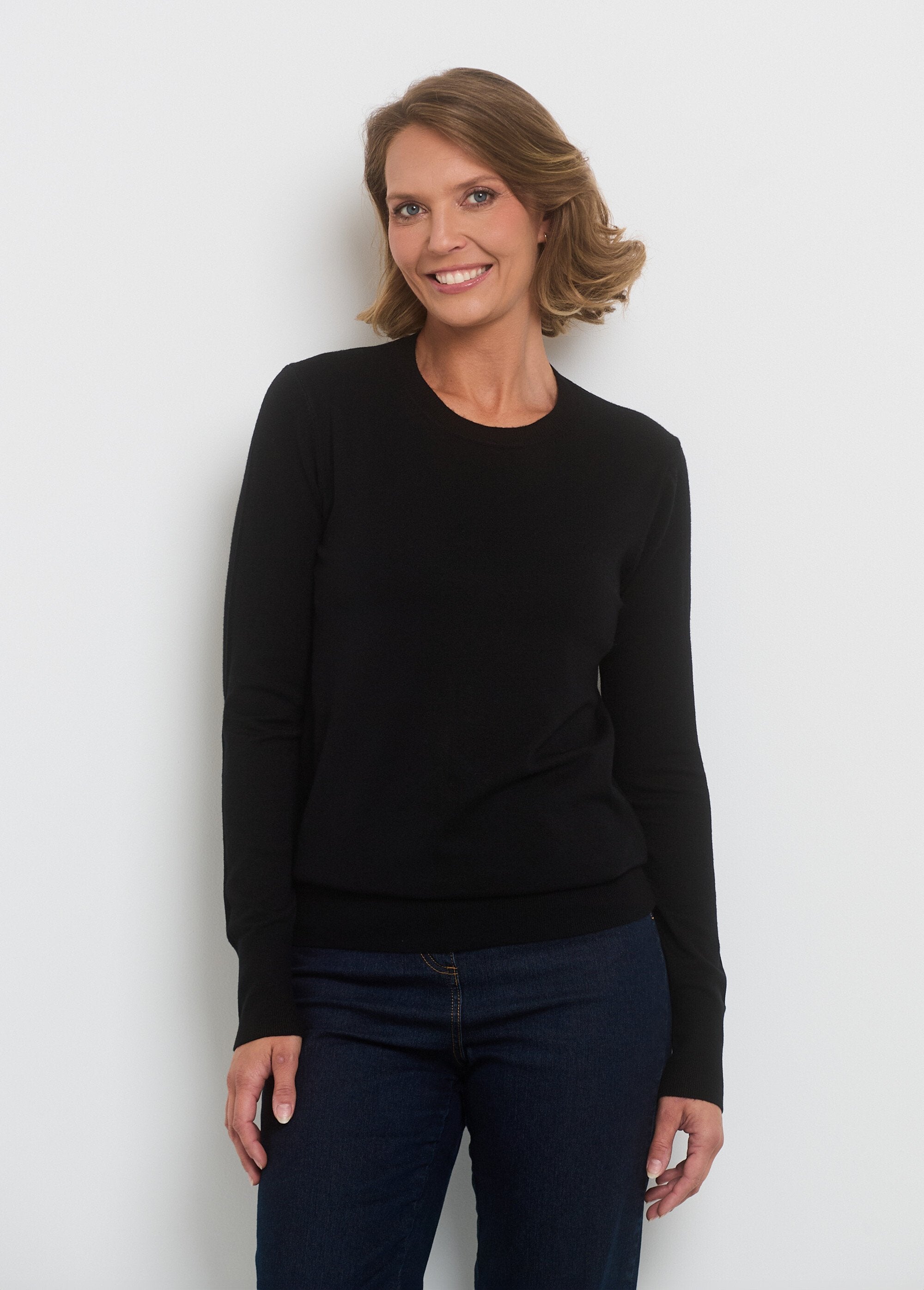 Pull_manches_longues_maille_fine_jauge_Noir_FA1_slim