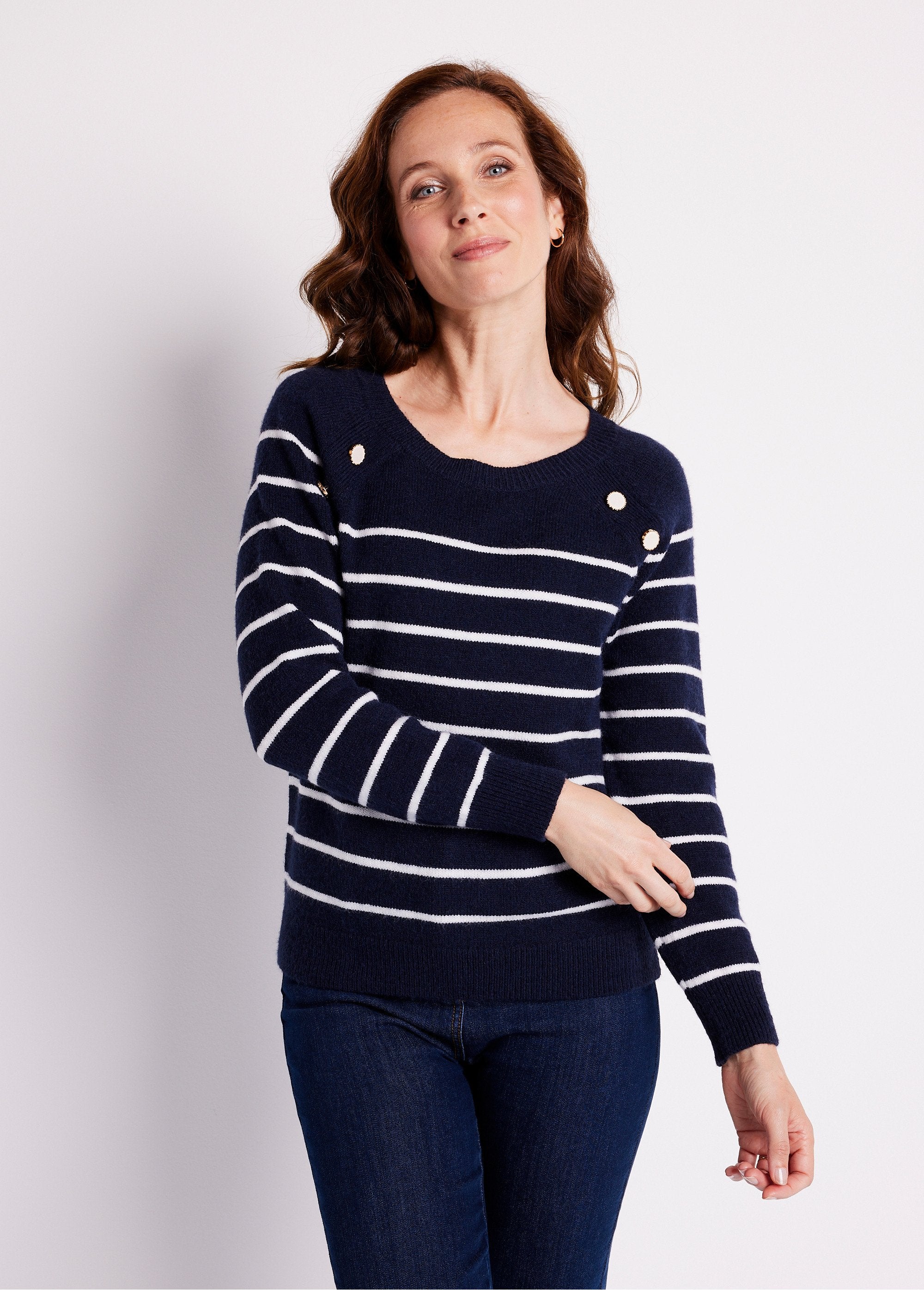 Pull_marinière_manches_longues_rayé_Marine_et_ecru_FA1_slim