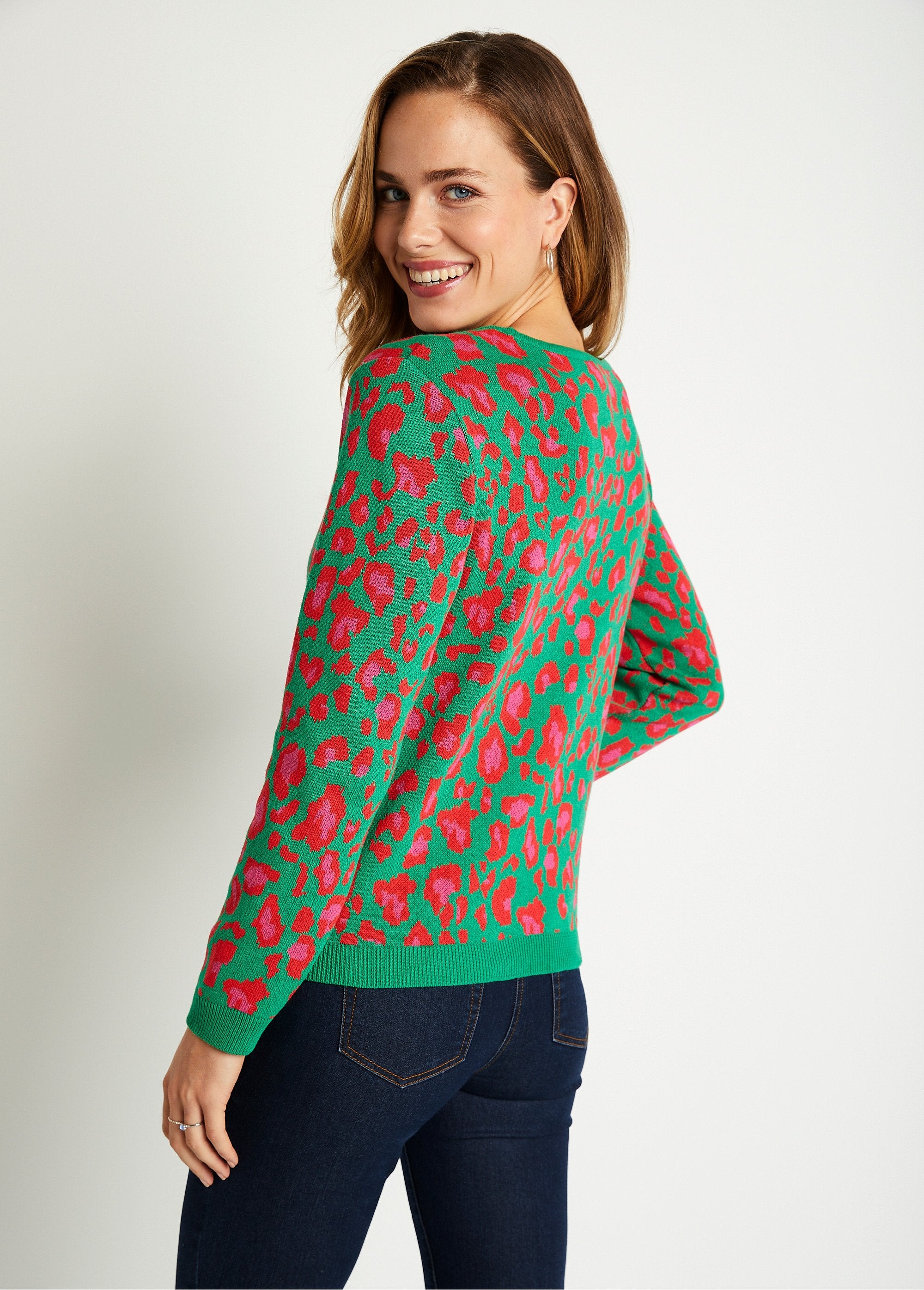 Pull_motif_léopard_col_rond_Vert_DO1_slim