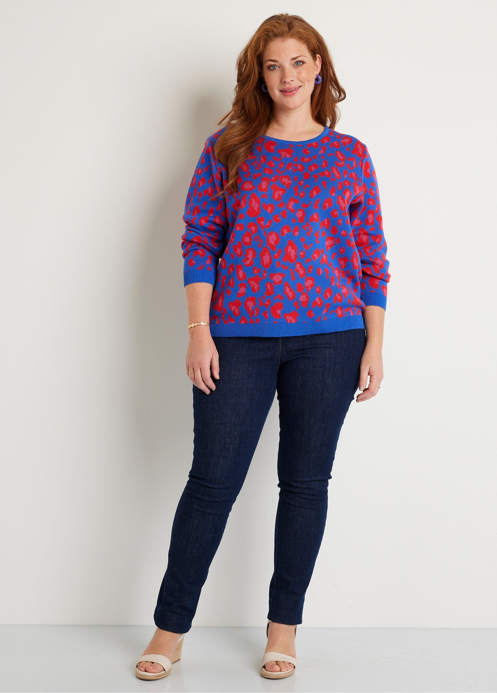 Pull_motif_léopard_col_rond_Bleu_SF1_curvy