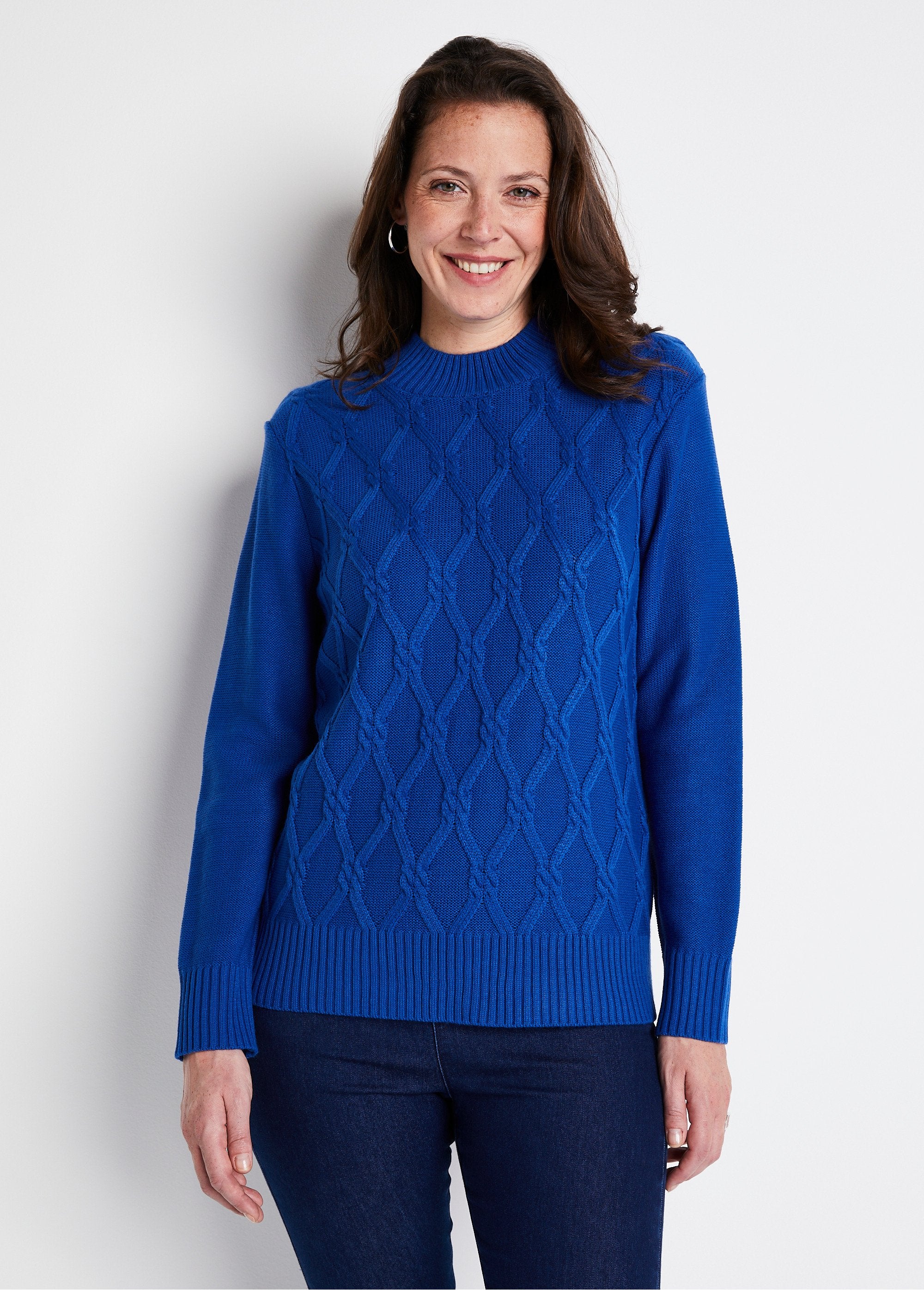 Pull_uni_jersey_envers_col_montant_Bleu_dur_FA1_slim