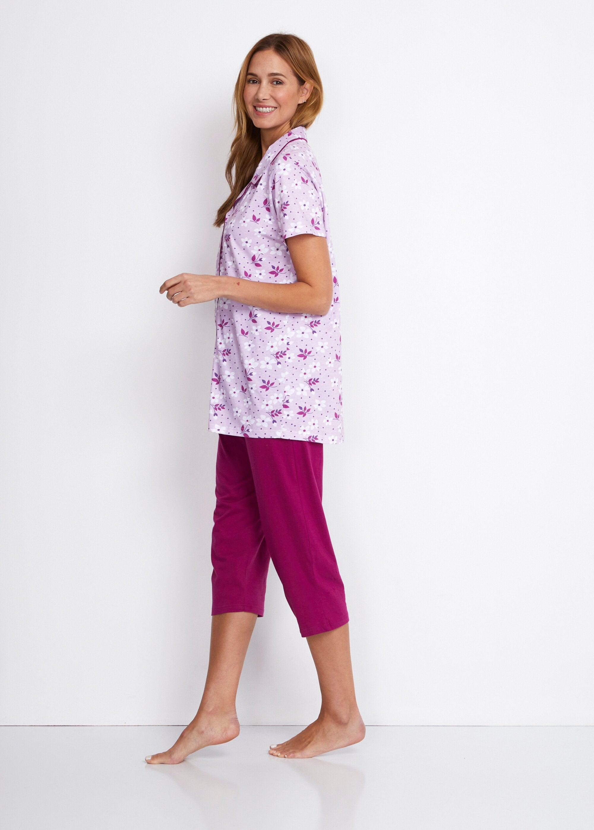 Korte_katoenen_pyjama_met_knoopsluiting_Parme_DR1_slim