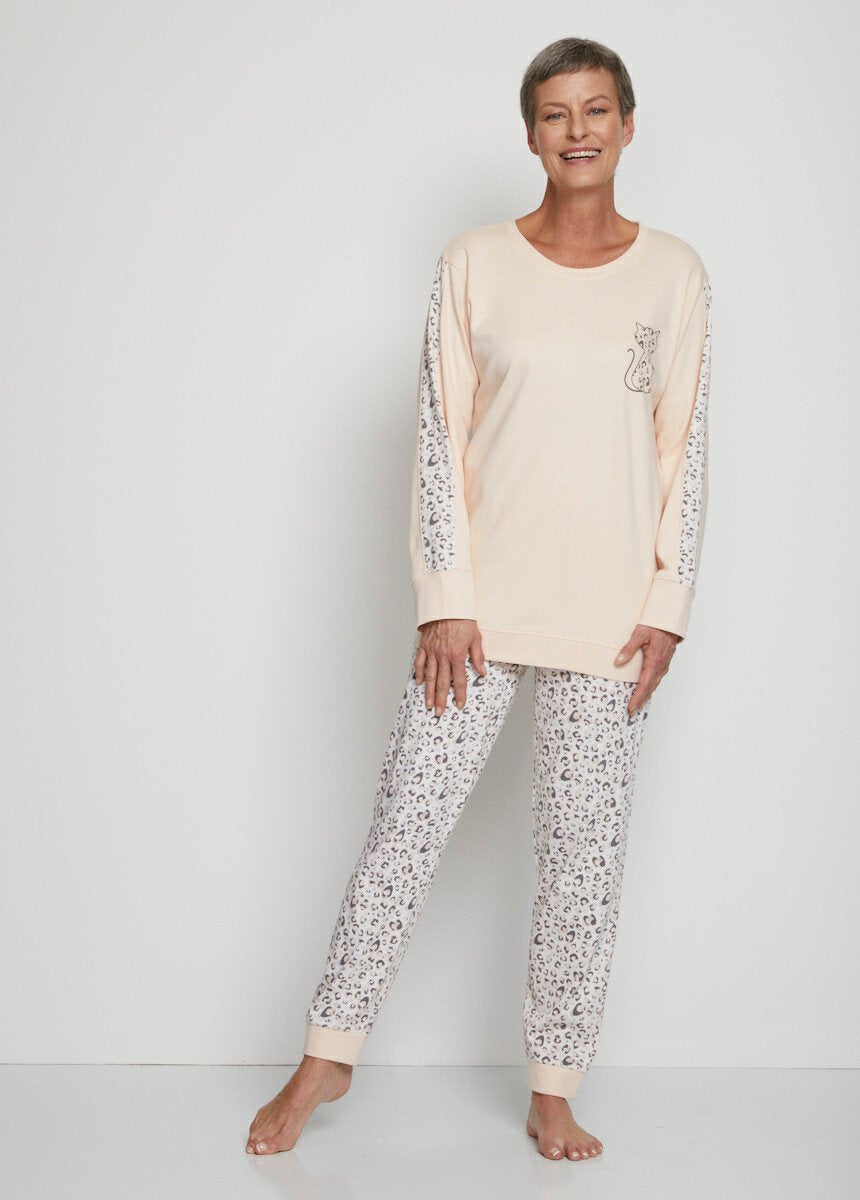 Pyjama_manches_longues_coton_interlock_Rose_et_imprime_FA1_slim