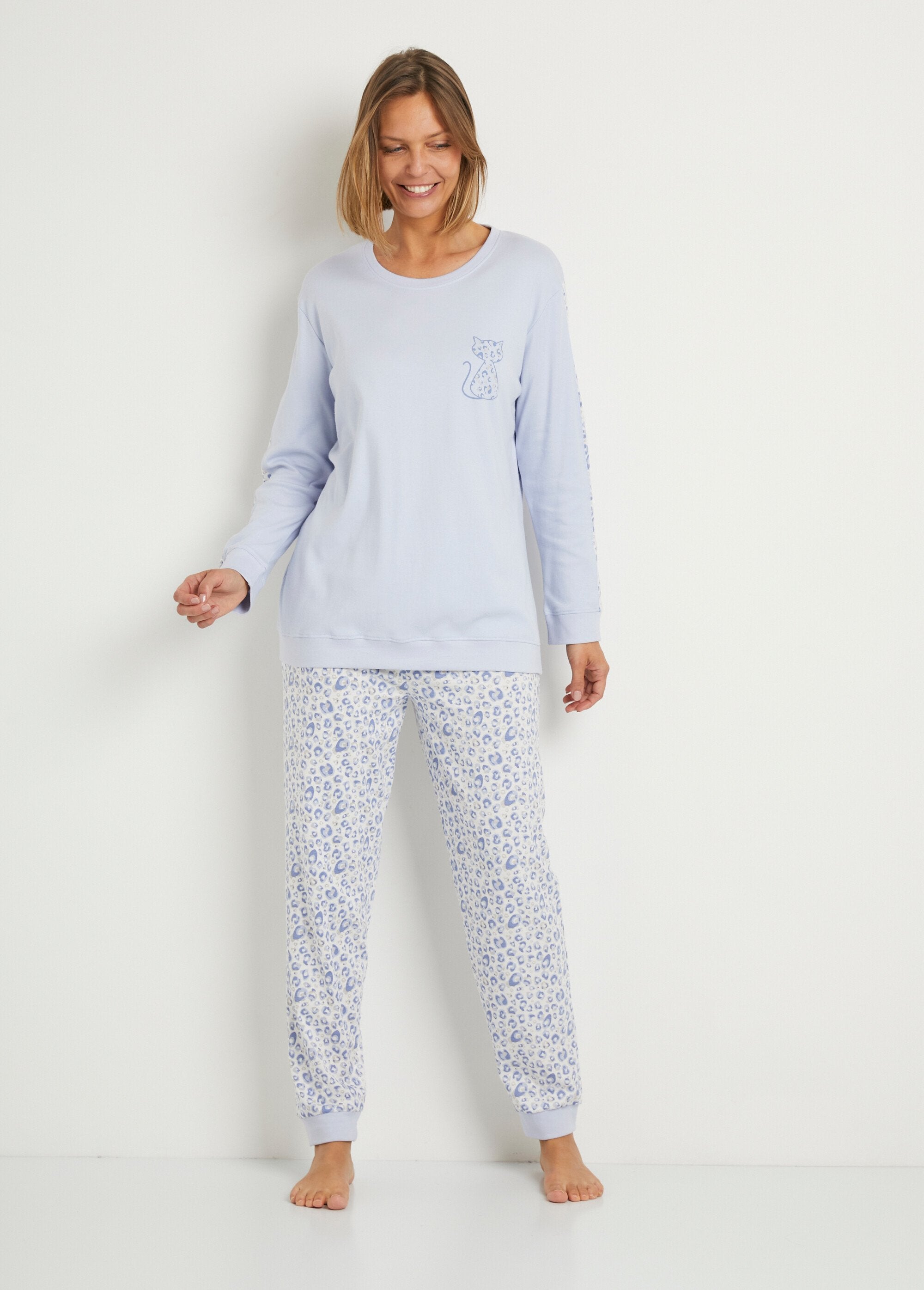 Pyjama_manches_longues_coton_interlock_Bleu_et_imprime_FA1_slim