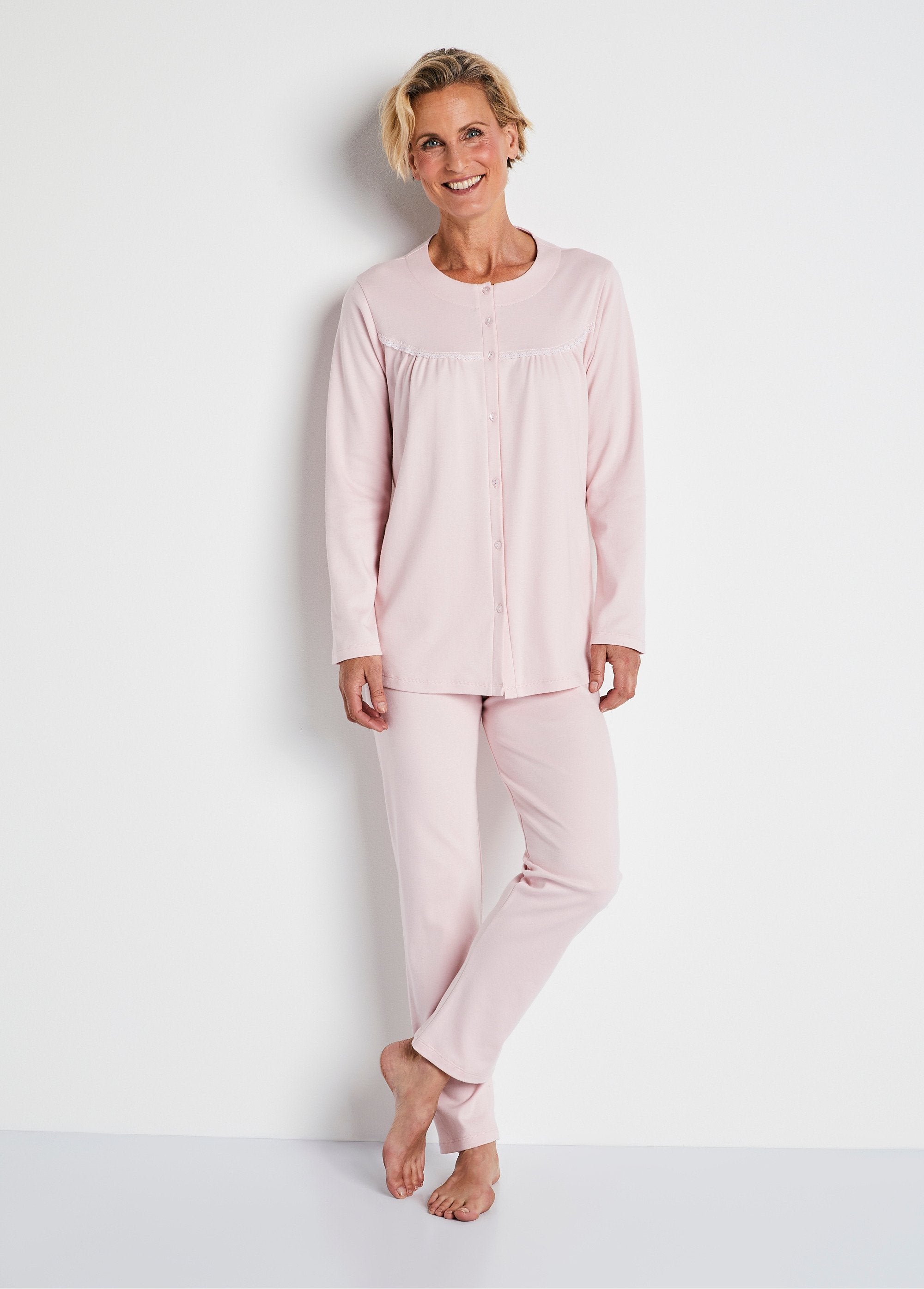 Pyjama_uni_dentelle_maille_interlock_Rose_FA1_slim