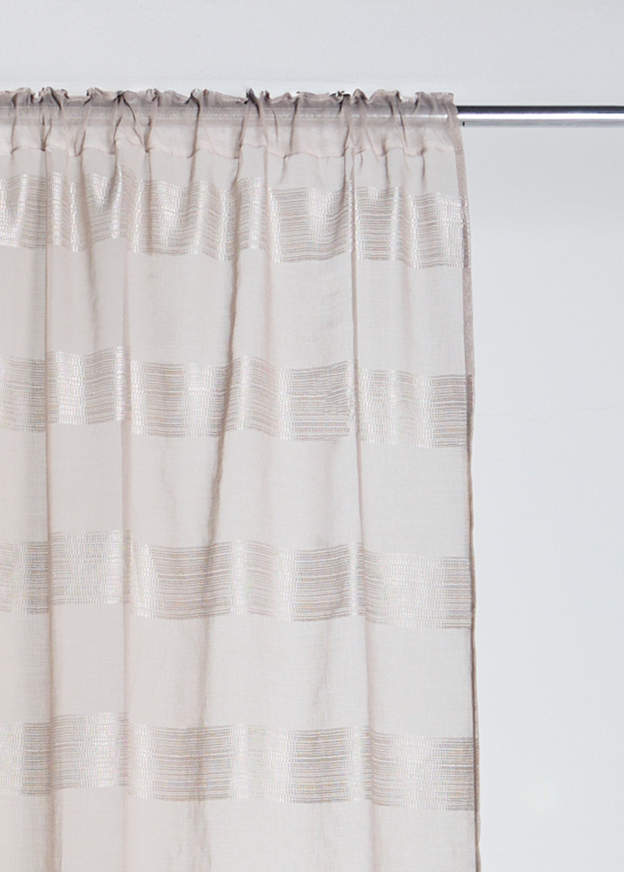 Rideau_1_panneau_ruflettes,_brillant_Taupe_DE1_slim