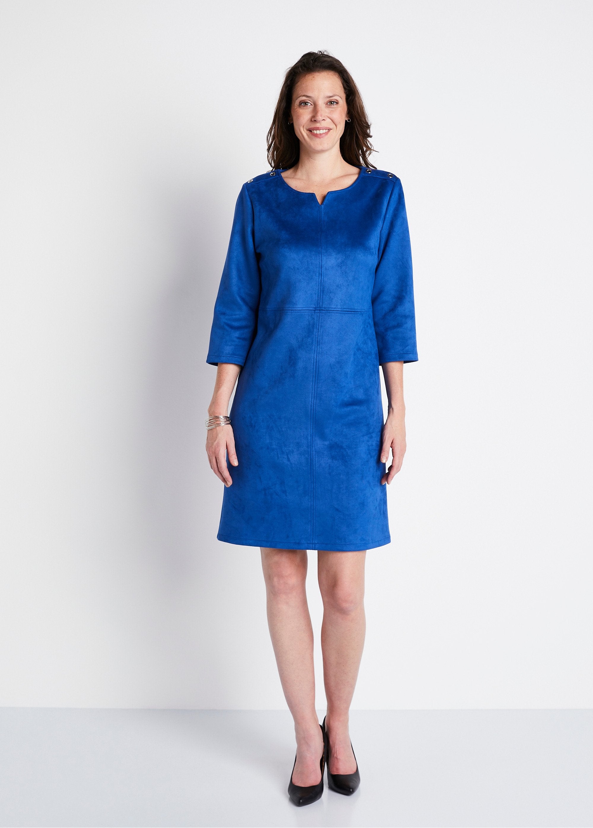 Robe_ample_courte_en_tissu_suédé_uni_Bleu_FA1_slim