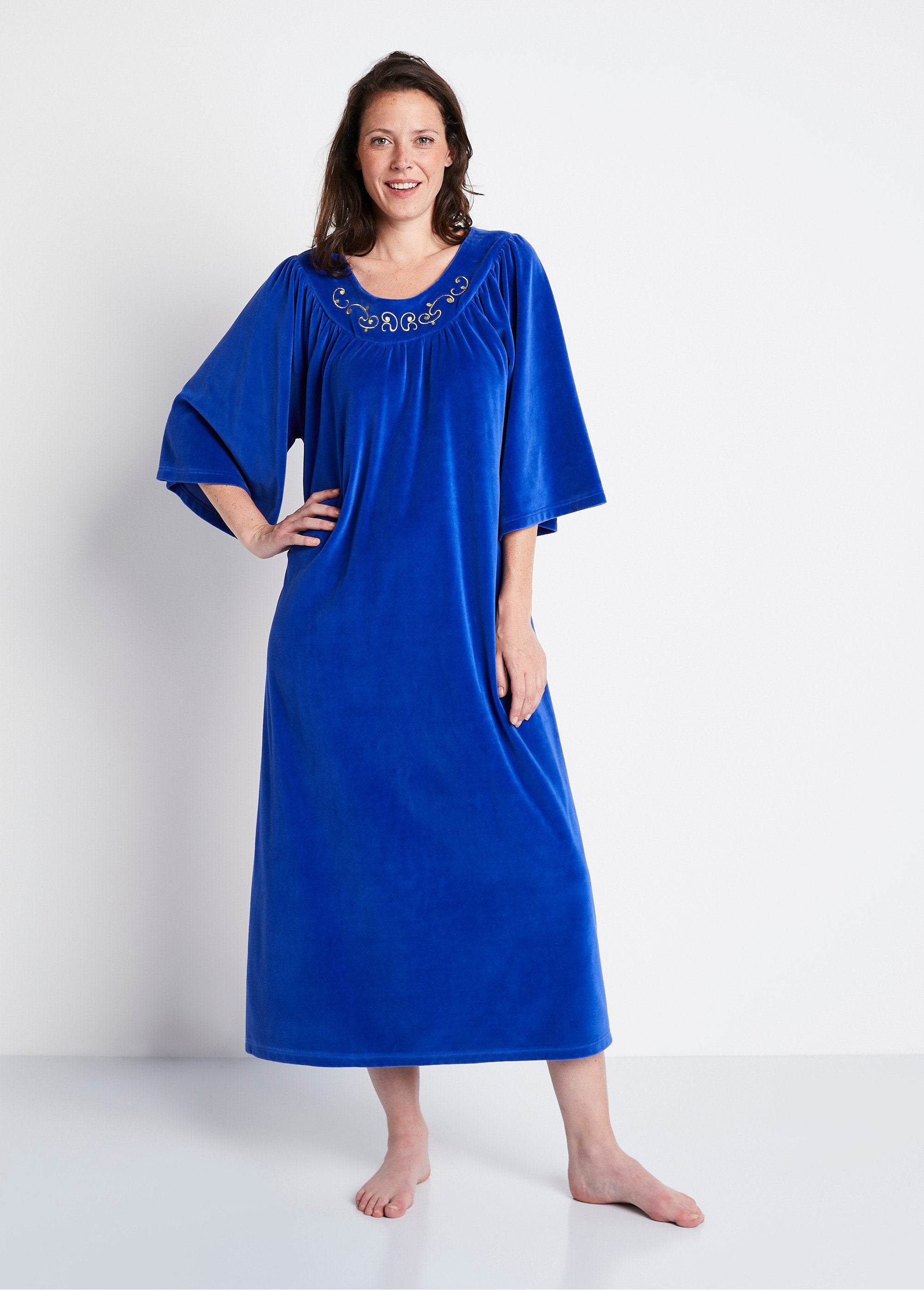 Robe_d'hôtesse_en_velours_Bleu_royal_FA1_slim