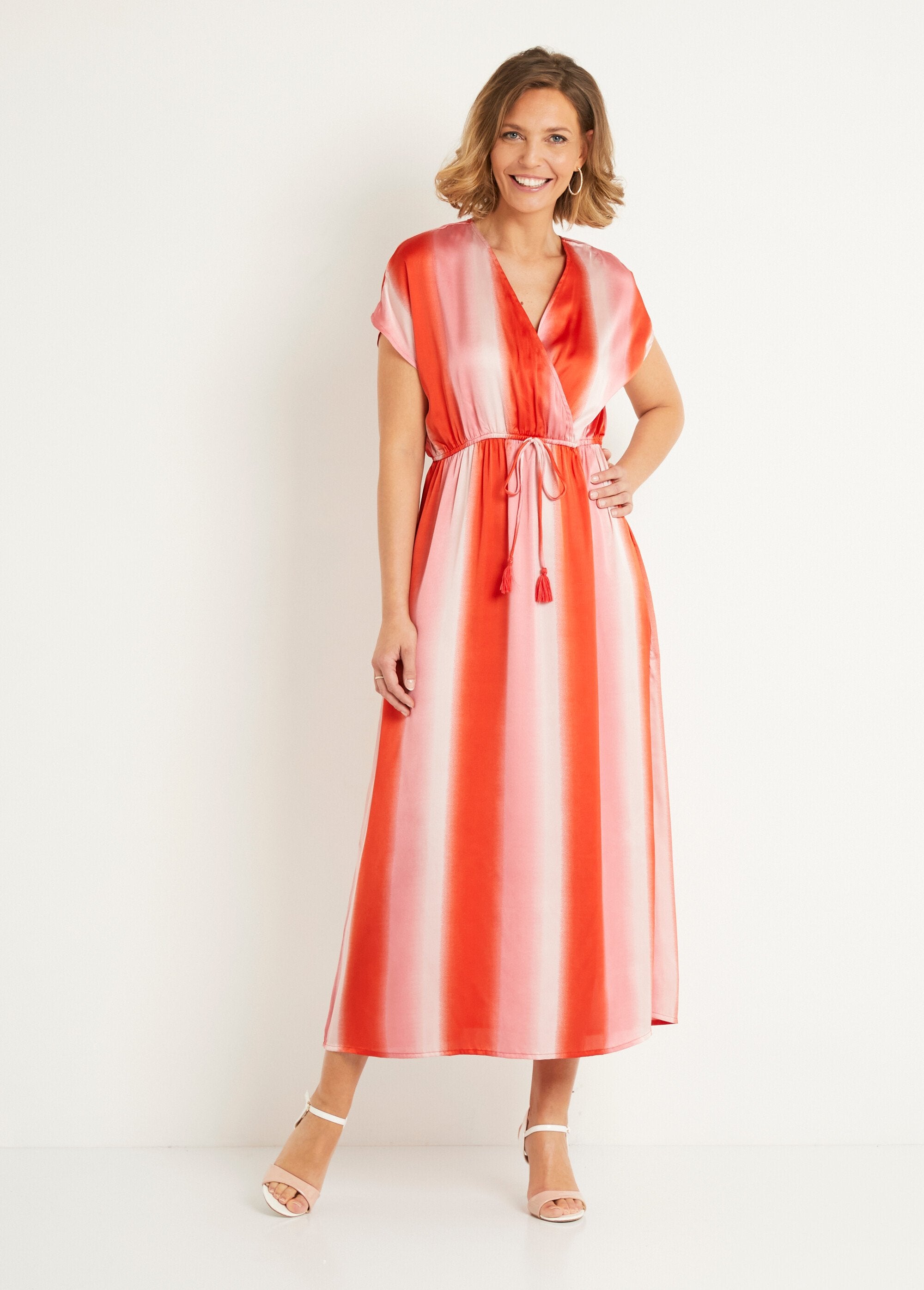 Robe_longue_à_rayures_taille_à_nouer_Imprime_corail_FA1_slim