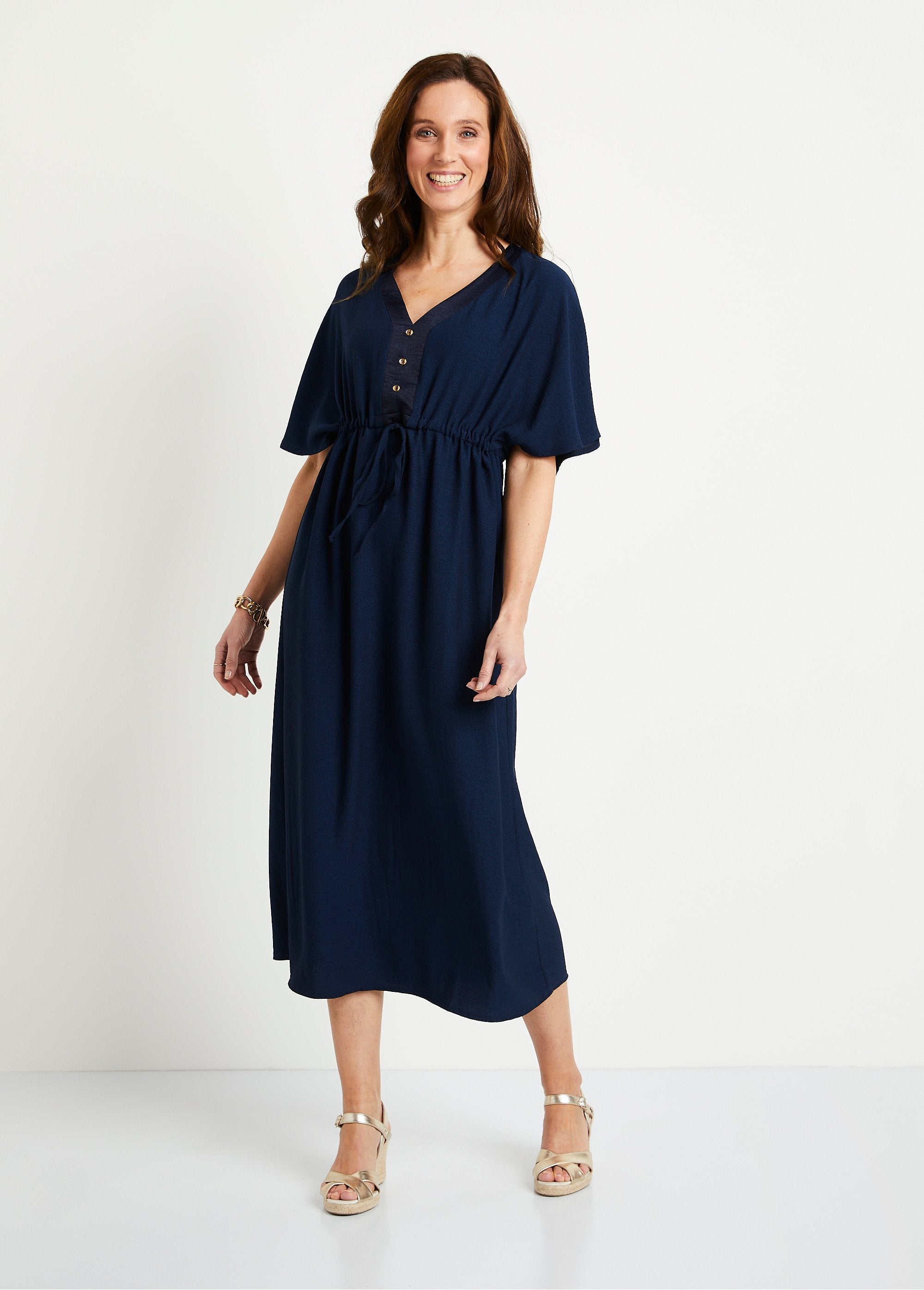 Robe_longue_ample_unie_Marine_FA1_slim