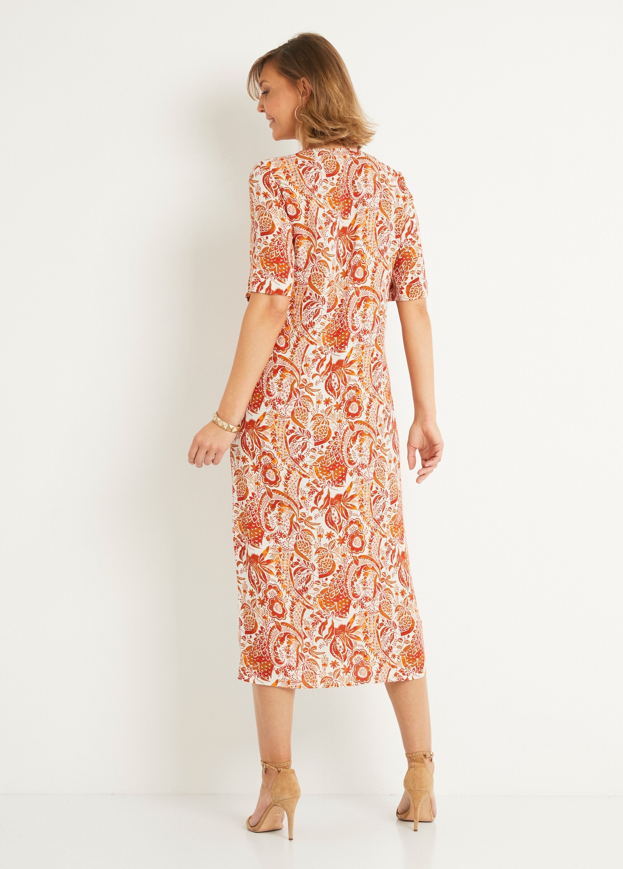 Robe_longue_imprimé_cachemire_col_V_Imprime_orange_DO1_slim