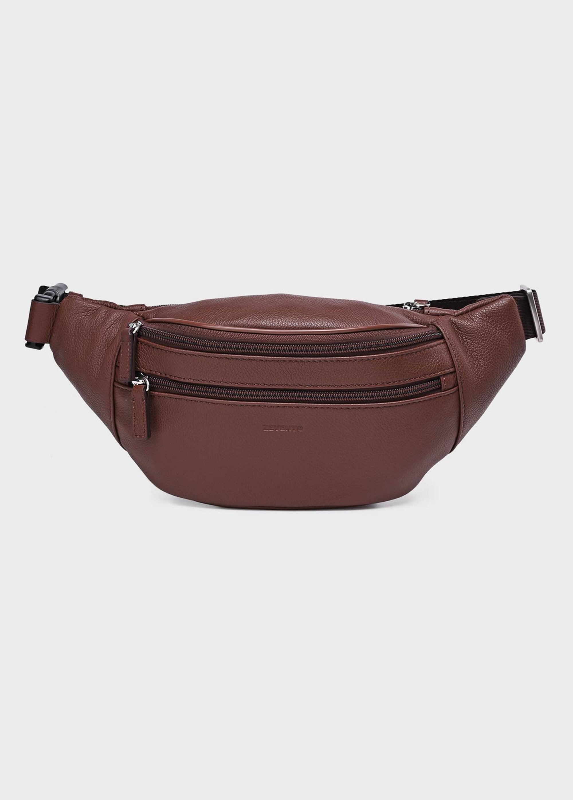 Sac_banane_homme_en_cuir_Chocolat_FA1_slim