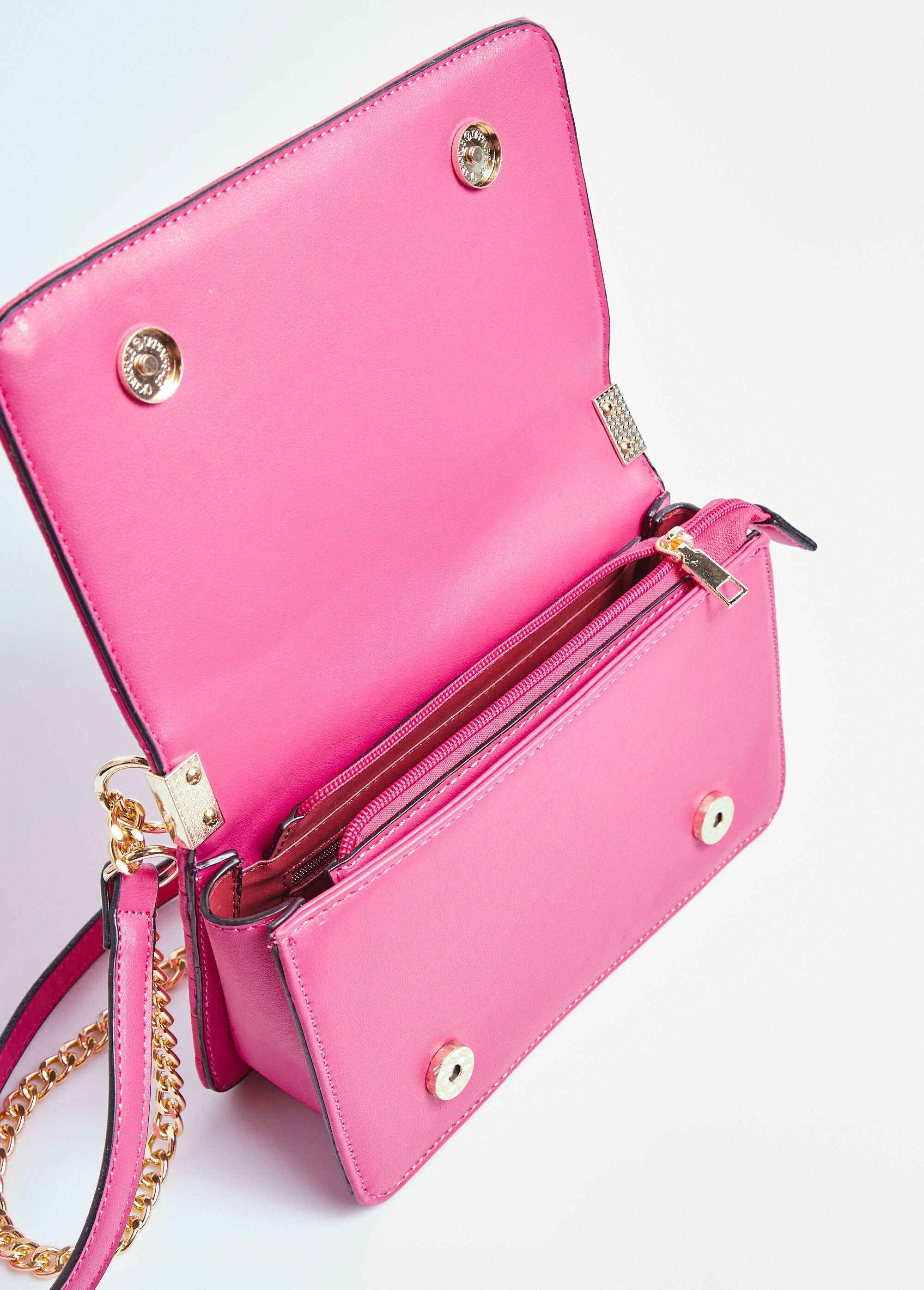 Sac_pochette_matelassé_surpiqûres_chevrons_Fuchsia_DE1_slim