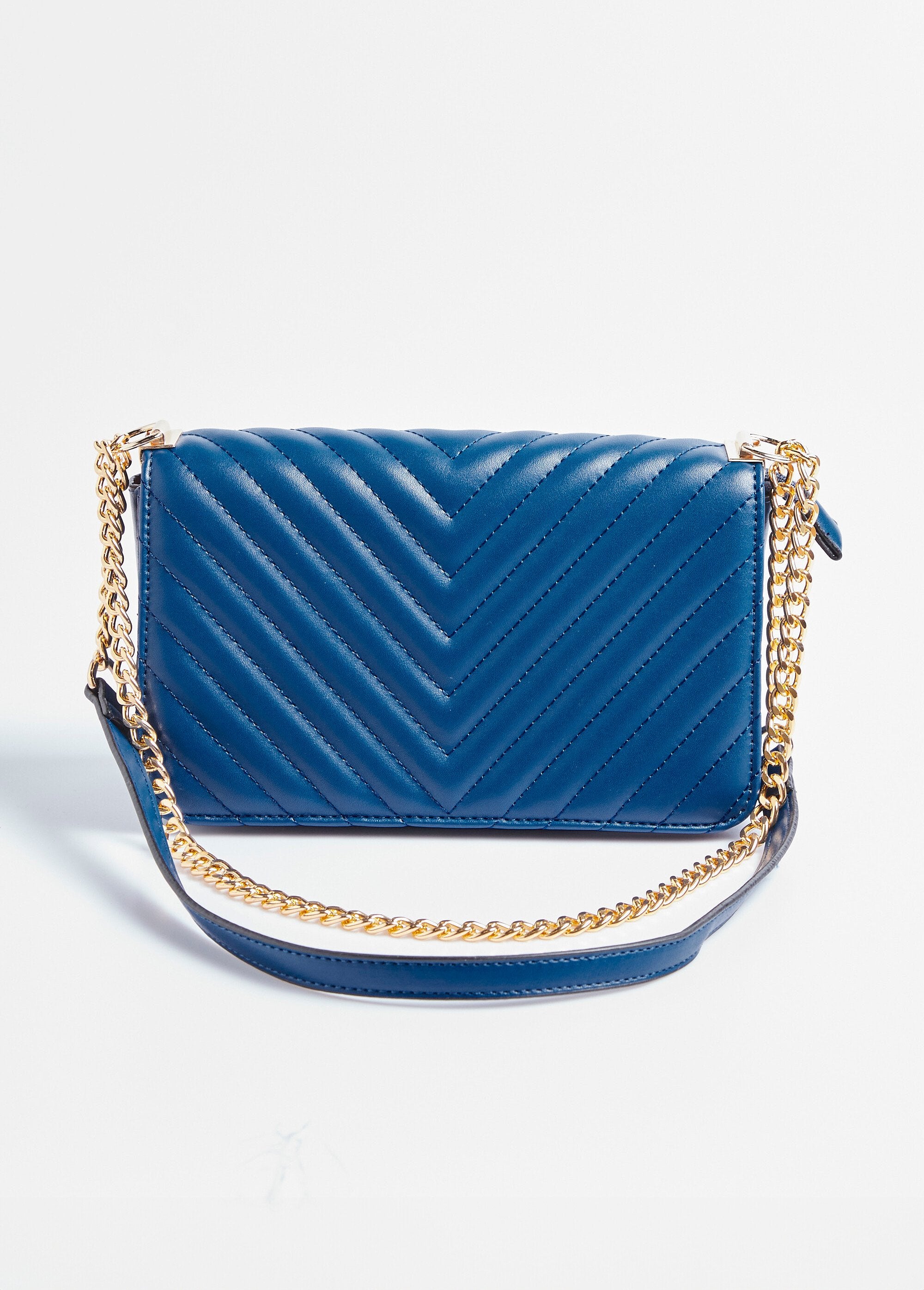Sac_pochette_matelassé_surpiqûres_chevrons_Bleu_FA1_slim