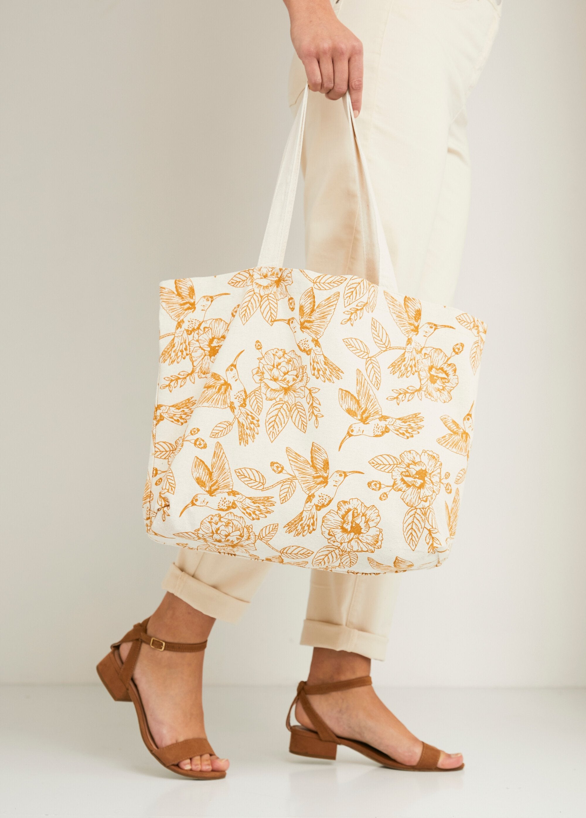 Sac_totebag_tissu_imprimé_Ecru_et_ocre_FA1_slim