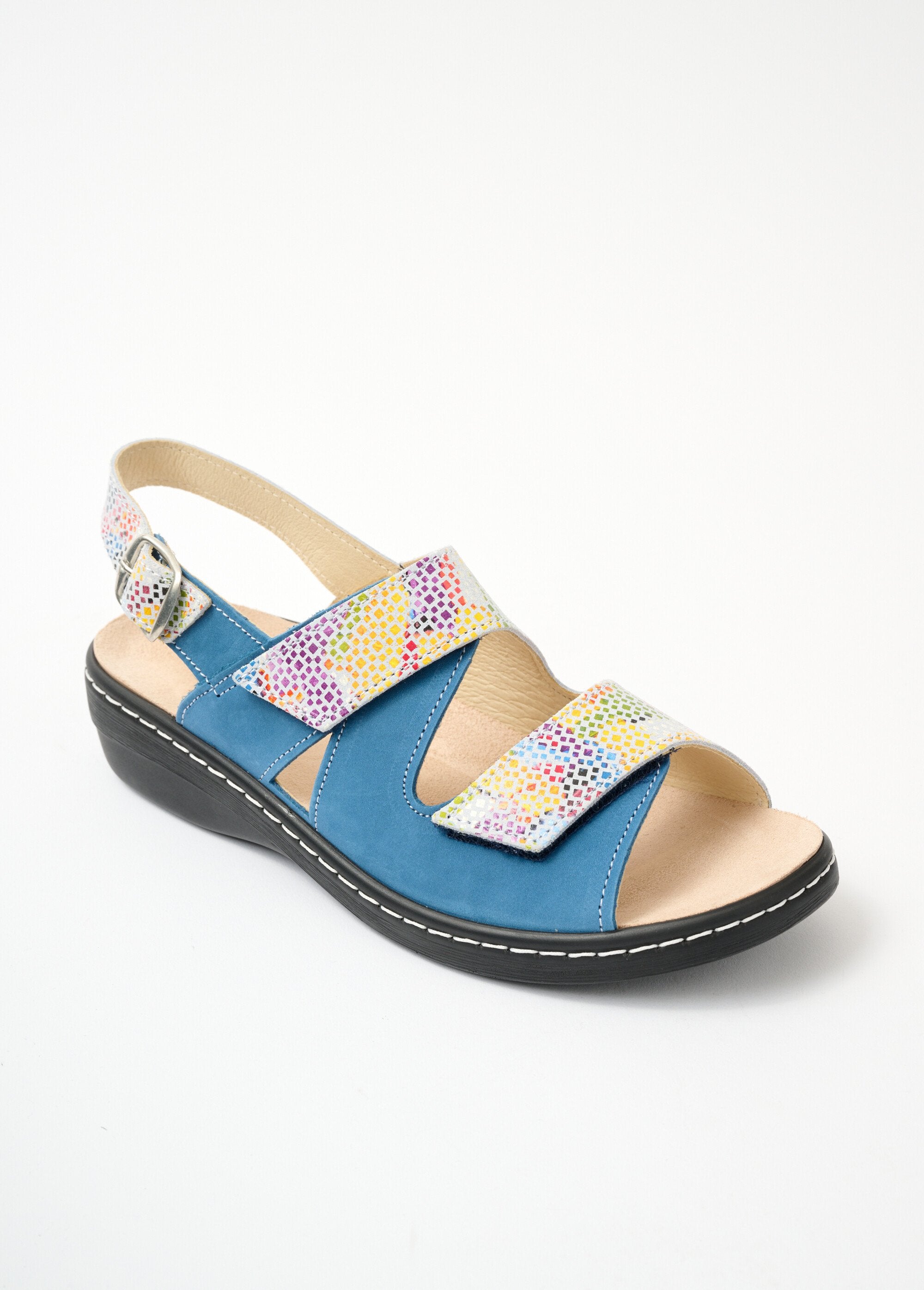 Brede_leren_sandalen_Print_en_blauw_FA1_slim