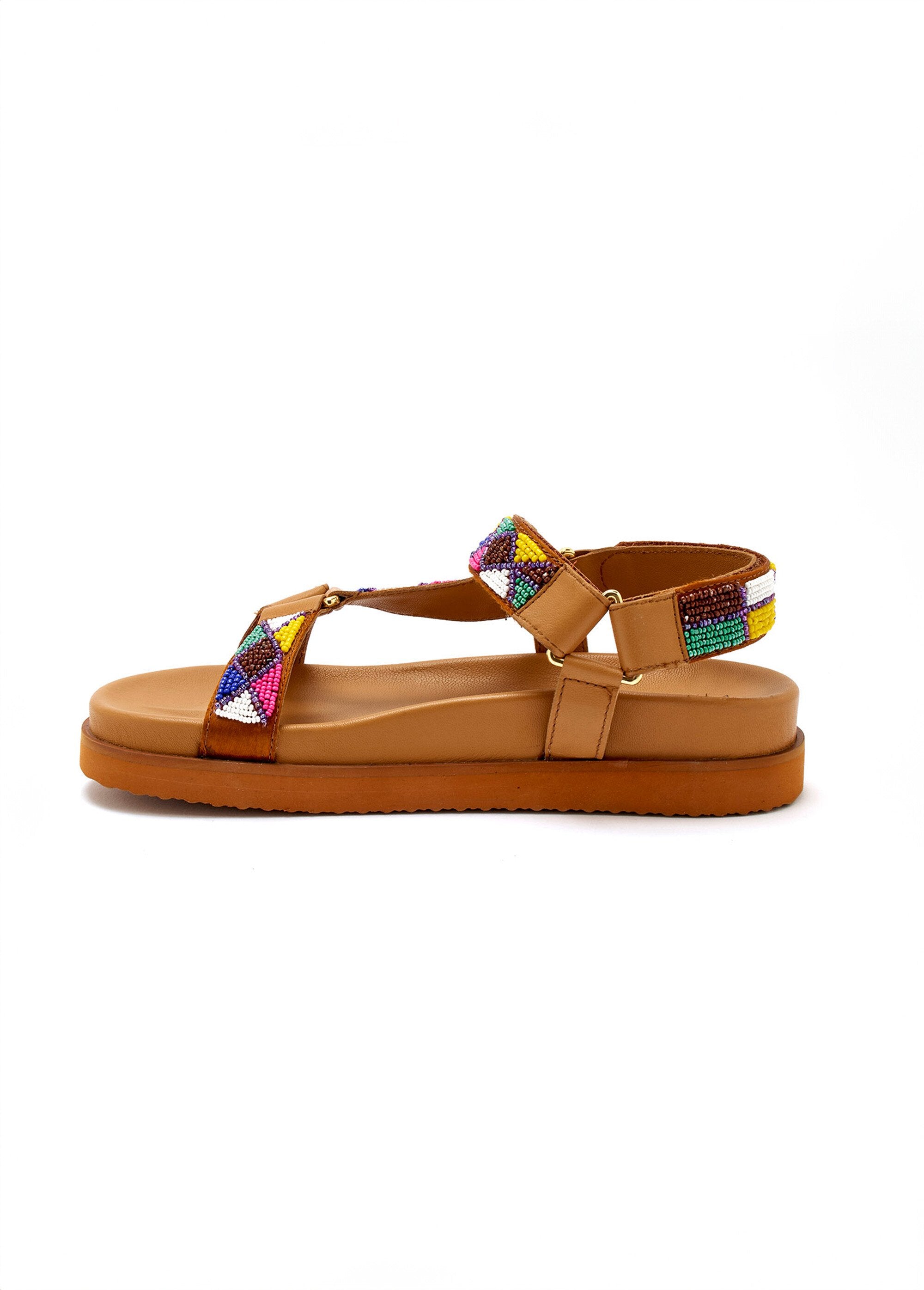 Sandales_semelle_ergonomique_brides_avec_perles_Marron_GA1_slim