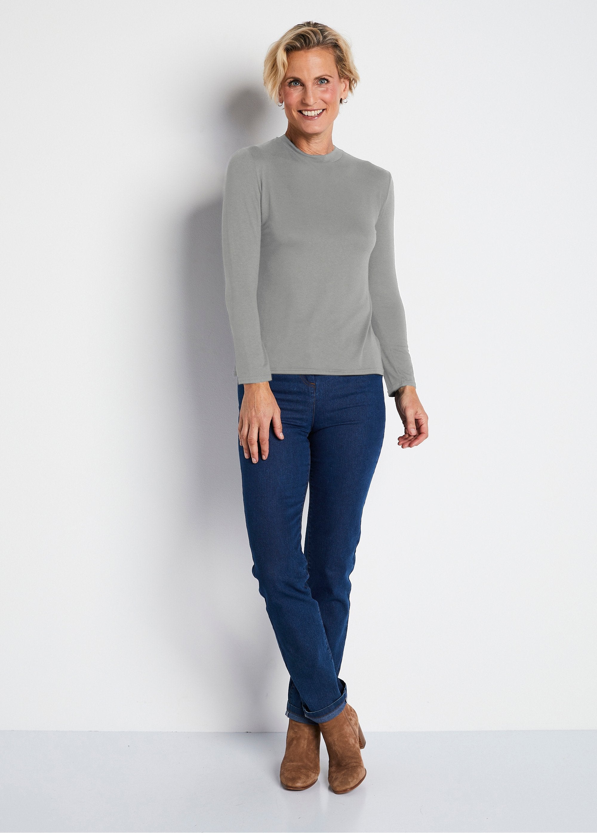 High-neck_stretch_undershirt_Heather_gray_SF1_slim