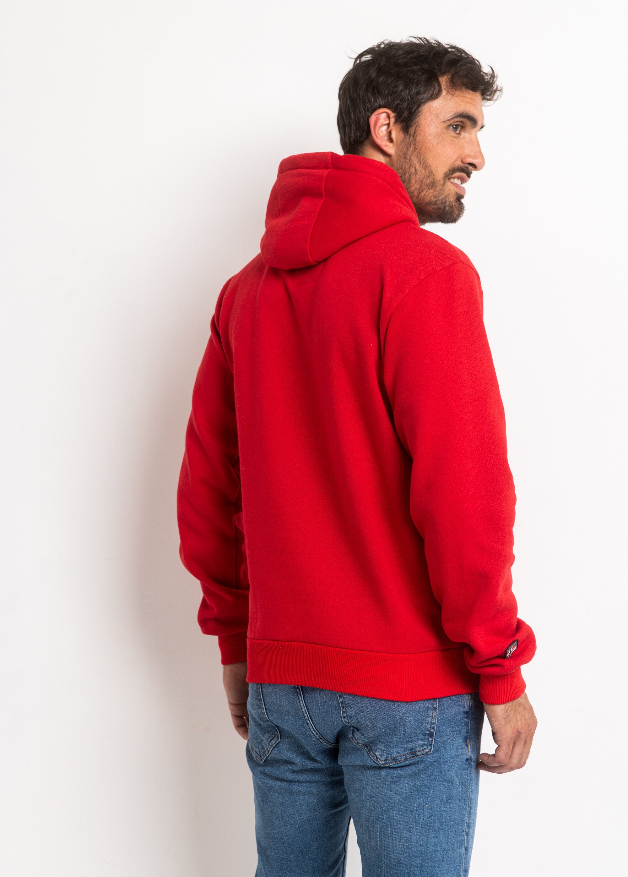 Sweat_à_capuche_drapeaux_poche_kangourou_Rouge_DO1_slim