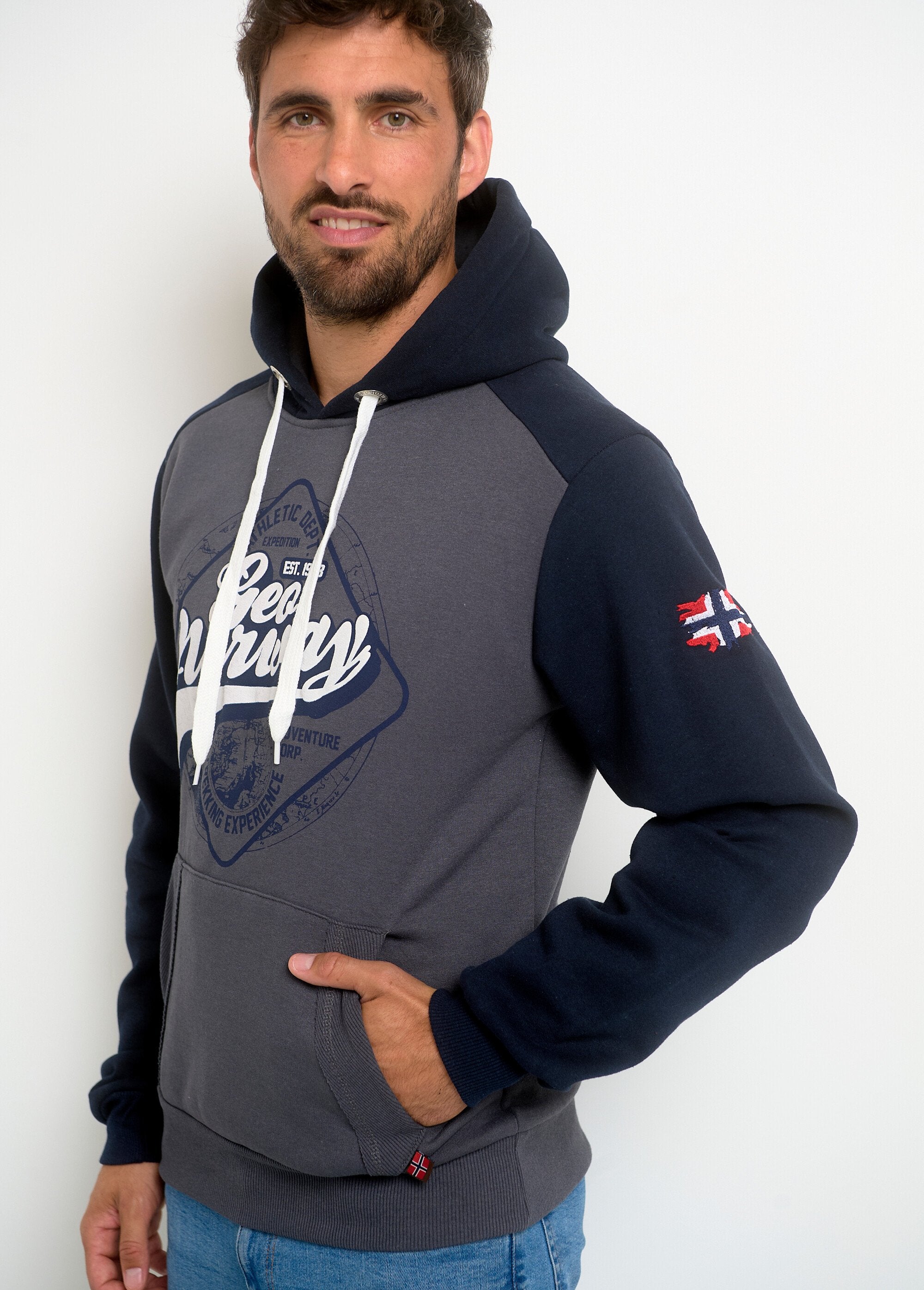 Sweat_à_capuche_avec_logo_vintage_Gris_fonce_GA1_slim