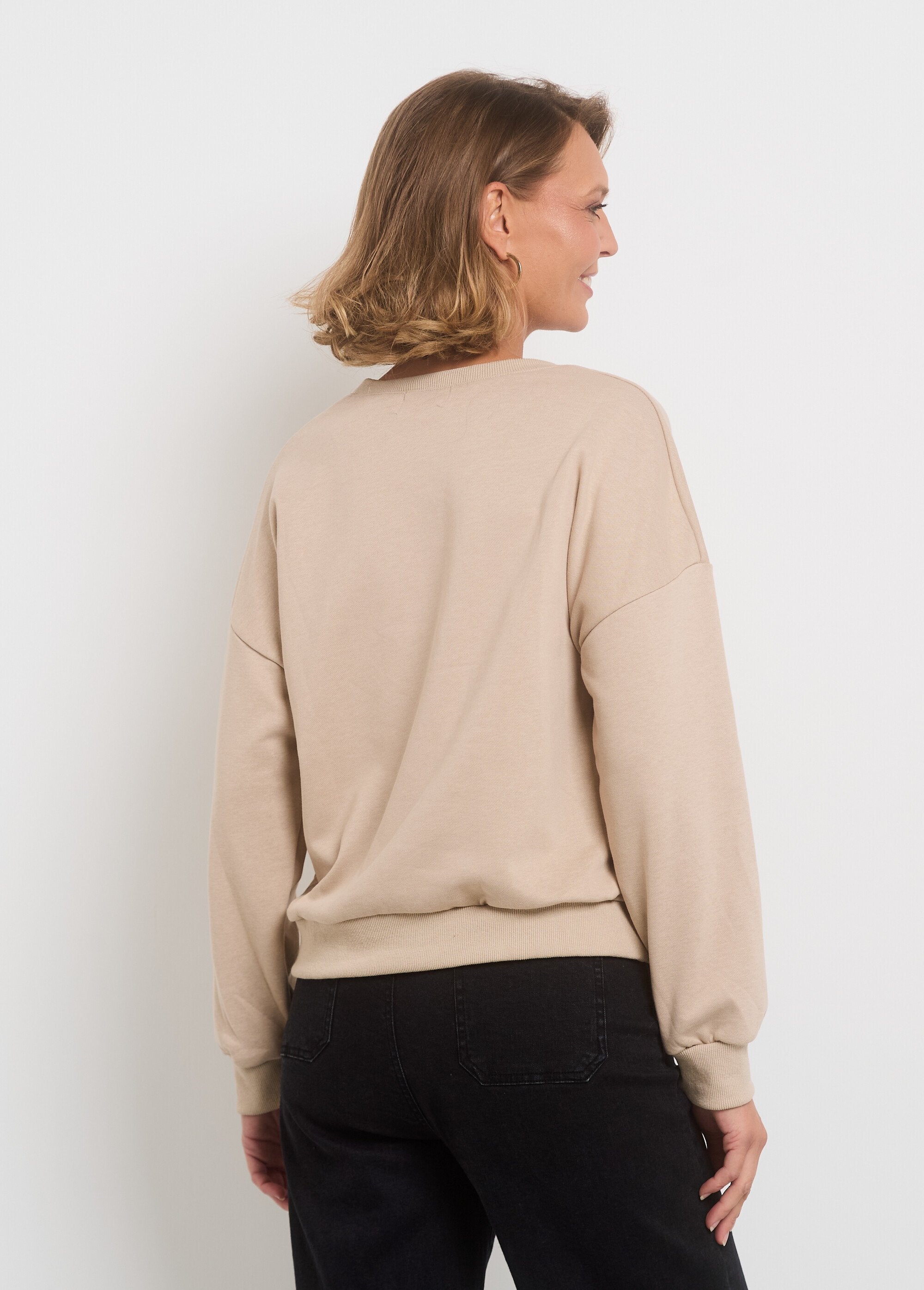 Sweat_molleton_cur_brodé_poitrine_Beige_DO1_slim