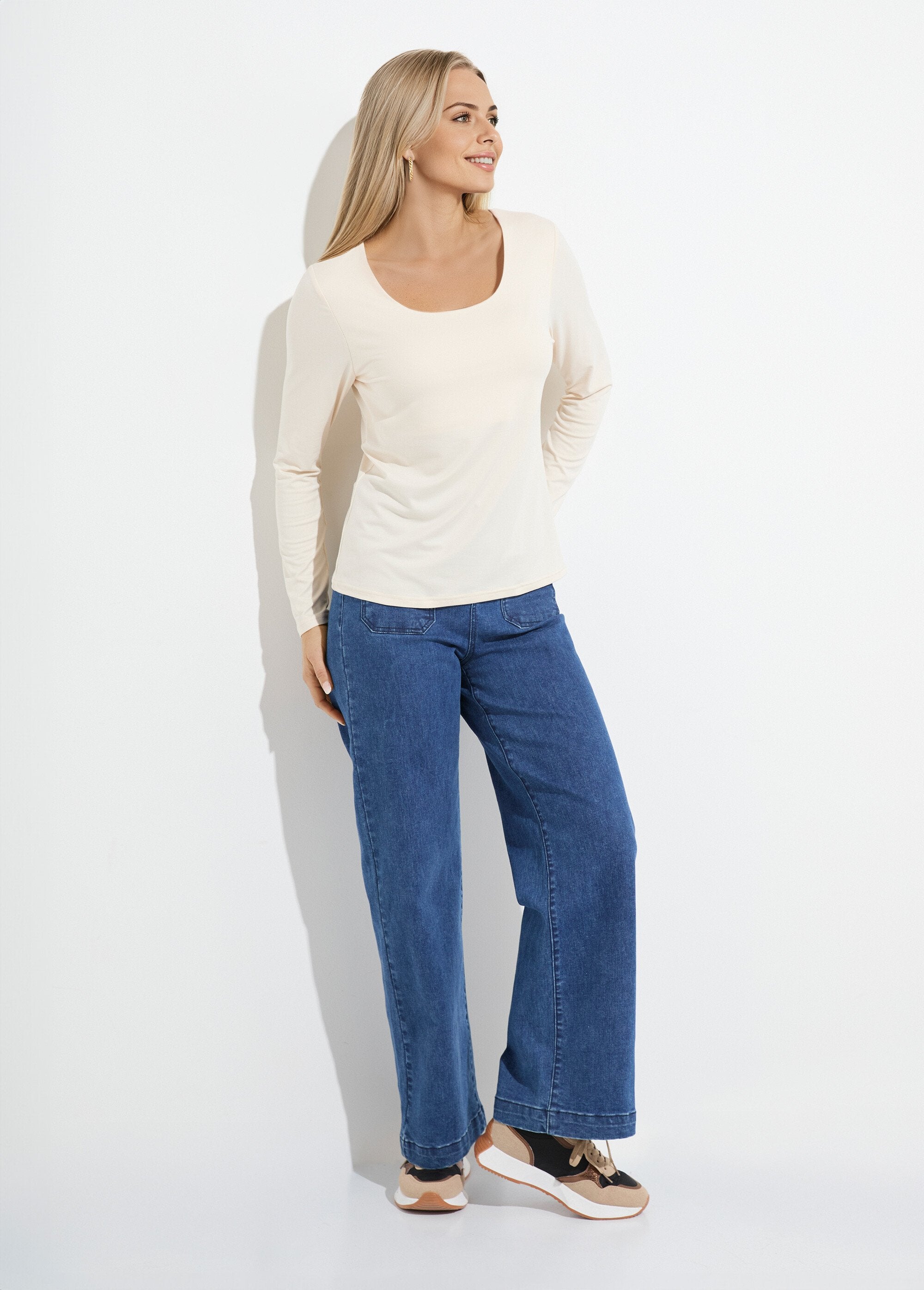 T-shirt_col_danseuse_manches_longues_Ecru_SF1_slim