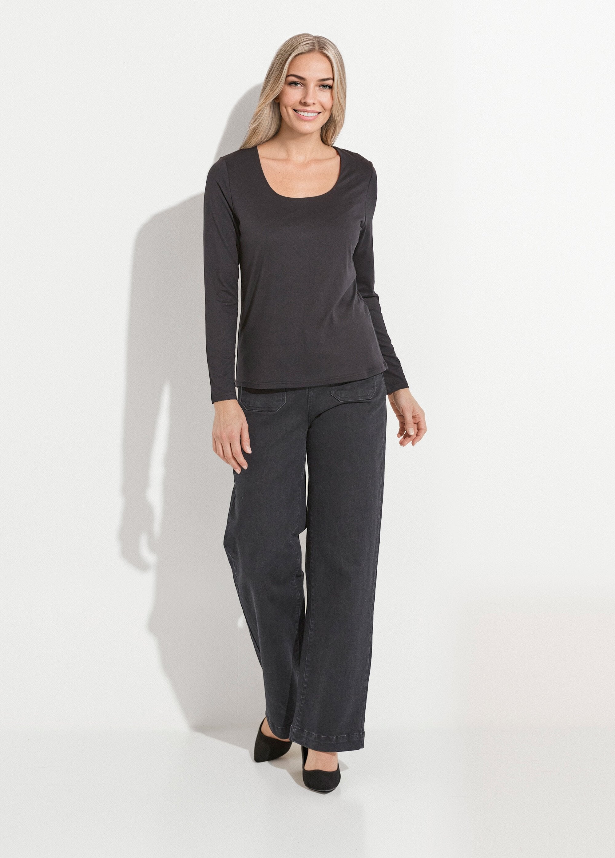 T-shirt_col_danseuse_manches_longues_Noir_SF1_slim