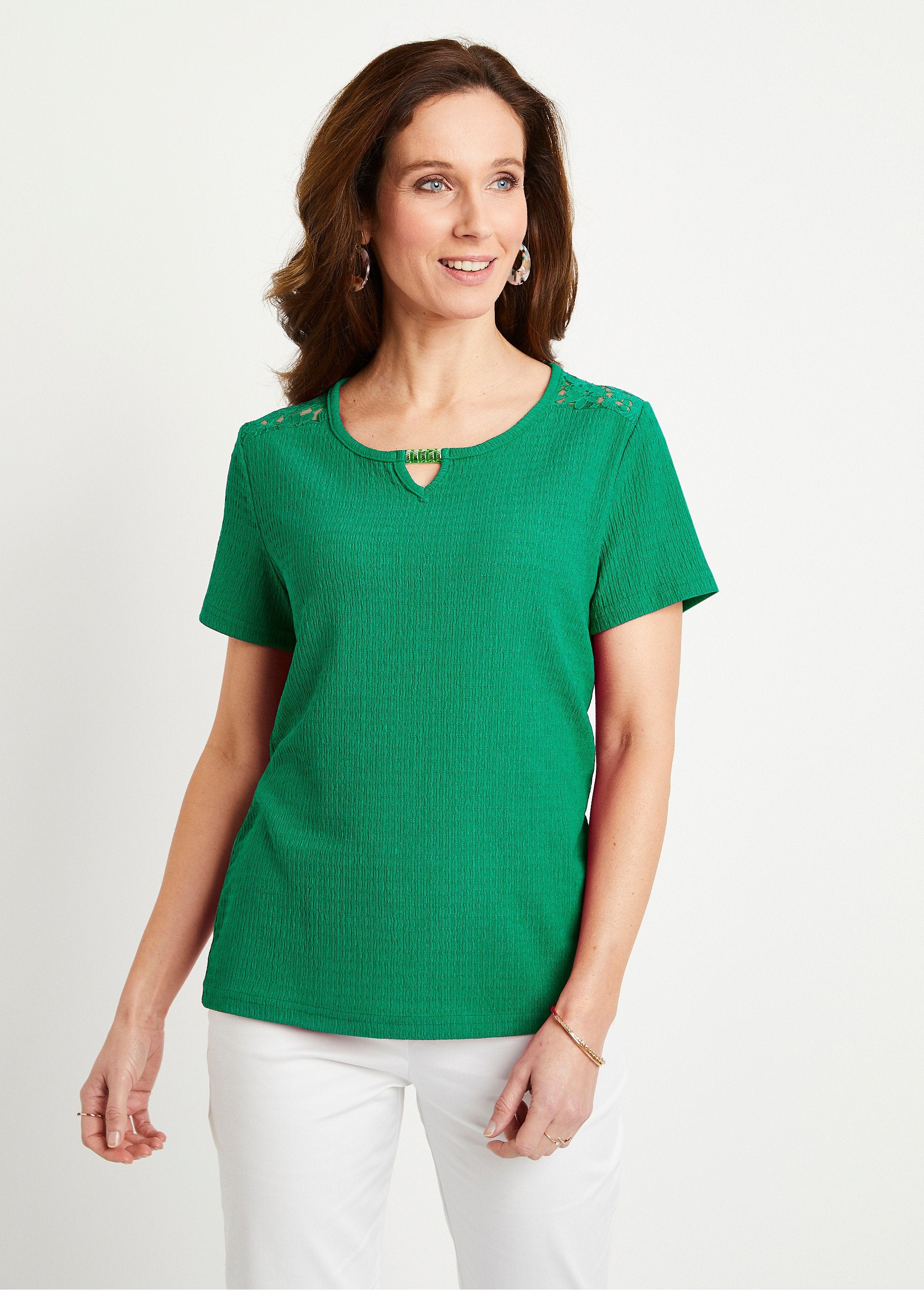 T-shirt_court_dentelle_Vert_FA1_slim