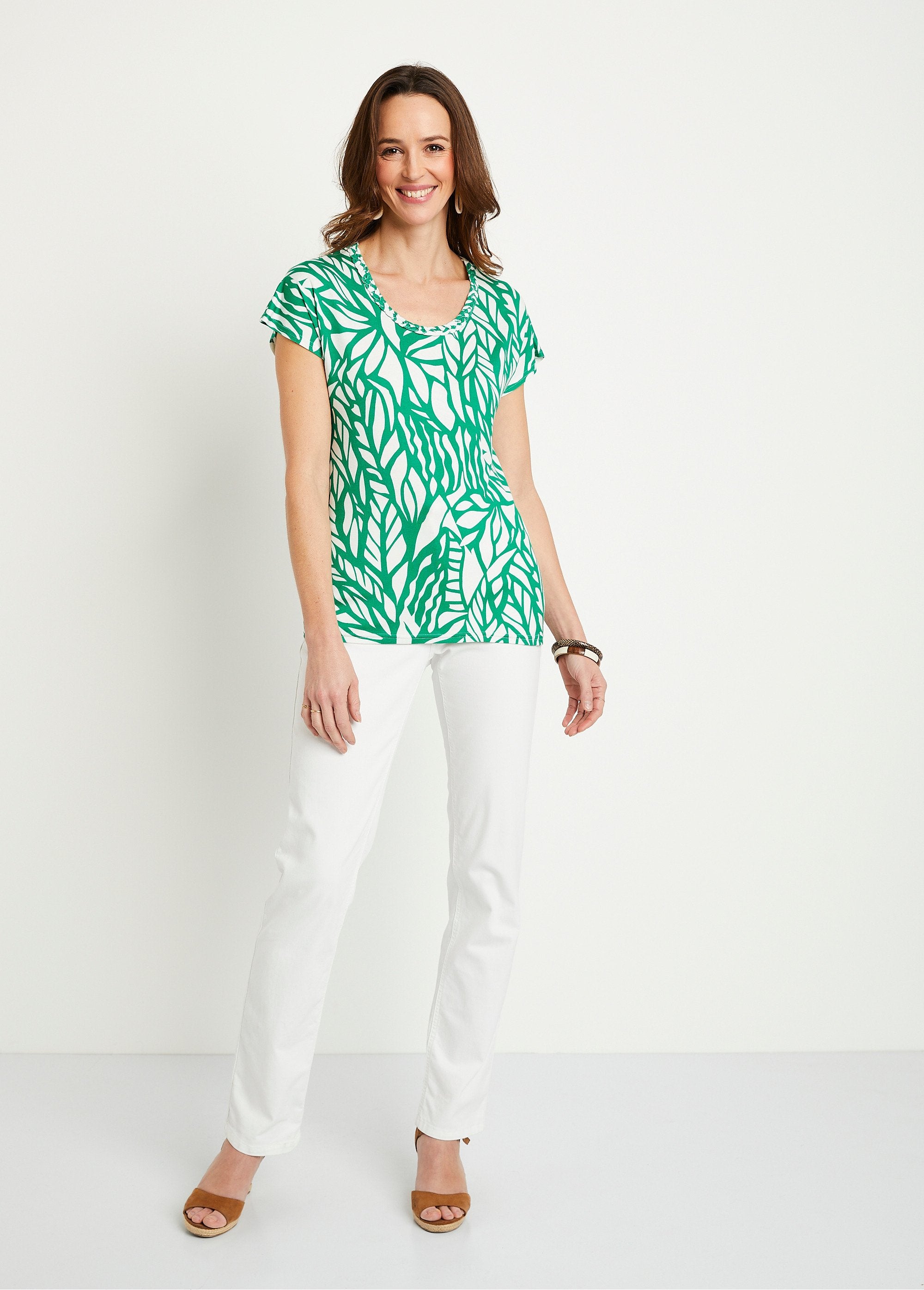 Camiseta_curta_estampada_Verde_e_branco_SF1_slim