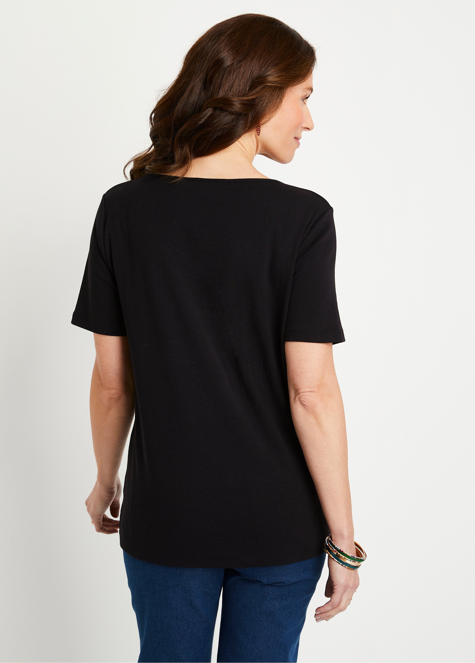 T-shirt_droit_long_manches_courtes_Noir_DO1_slim